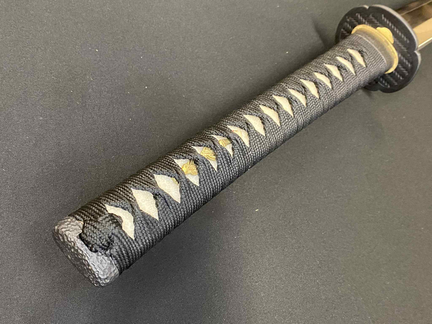 Legacy Steel Shobu Katana - Rustic Bamboo - 1095 clay temper, pearskin polish