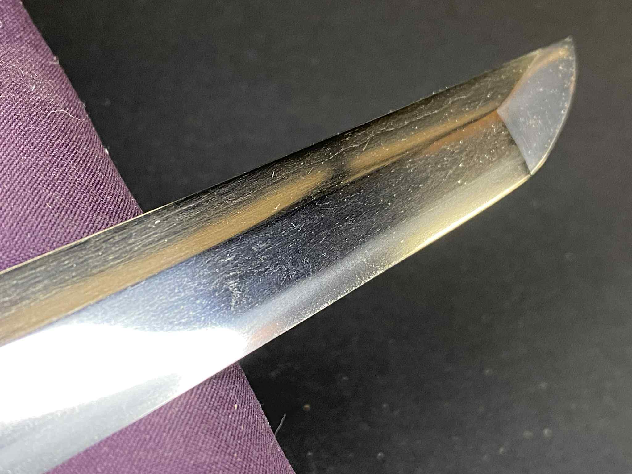 Antique Nihonto - Katana with Tachi Koshirae - Muramachi (5-600 years old) - NBTHK Attributed to Uda