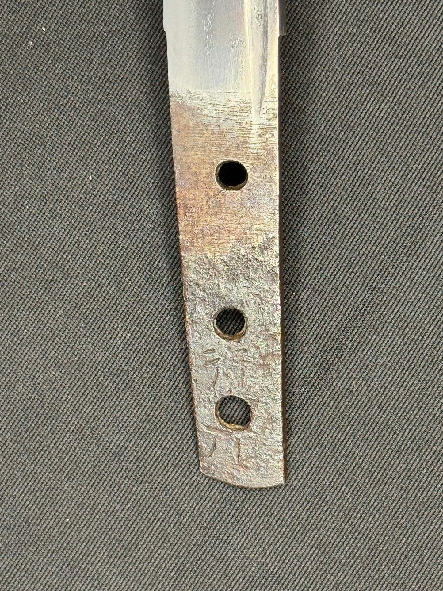 Antique Nihonto - Tanto on Shirasaya, signed Yukimitsu, certified by NBTHK