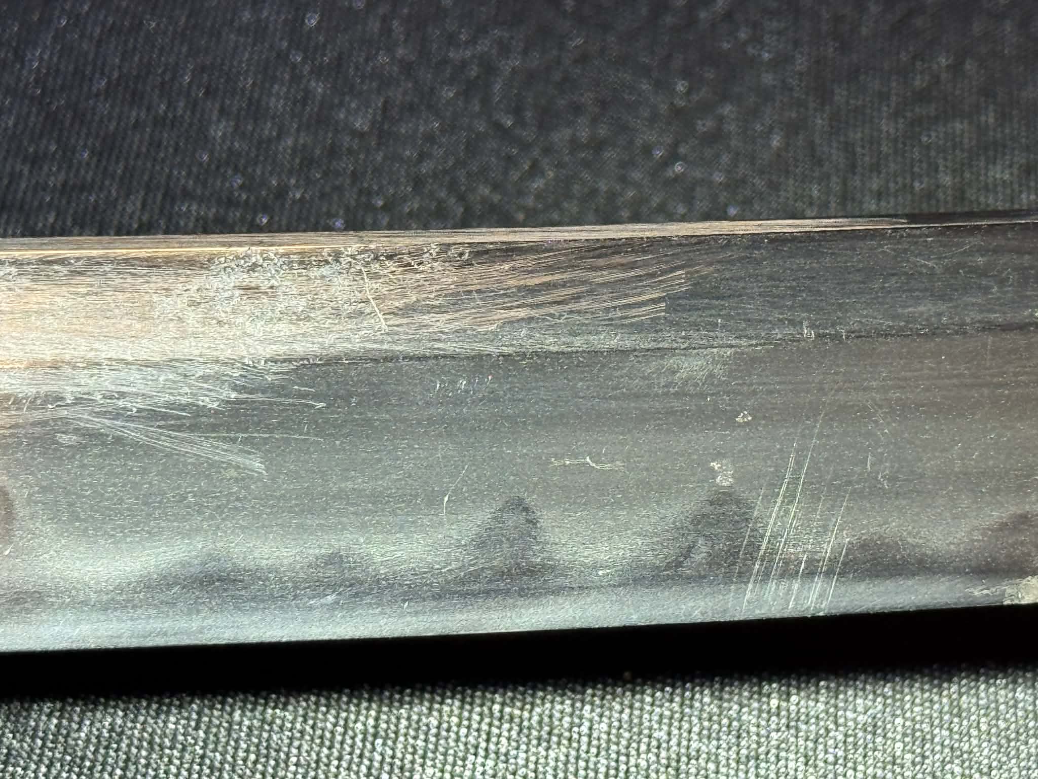Antique Nihonto - Katana in Tachi Koshirae, signed Shinano no Kami Kunihiro Saku (unverified)
