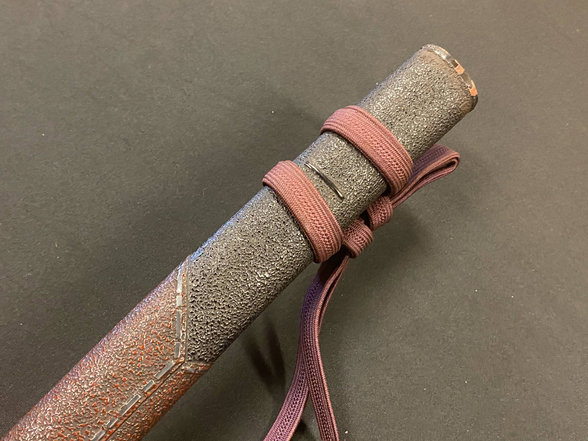 Antique Nihonto - Daishou Katateuchi Katana (Late Muromachi, signed Norimitsu) and Wakizashi (Late Muromachi, signed Bishu Mihara Ju Kai Masahisa) (neither verified)