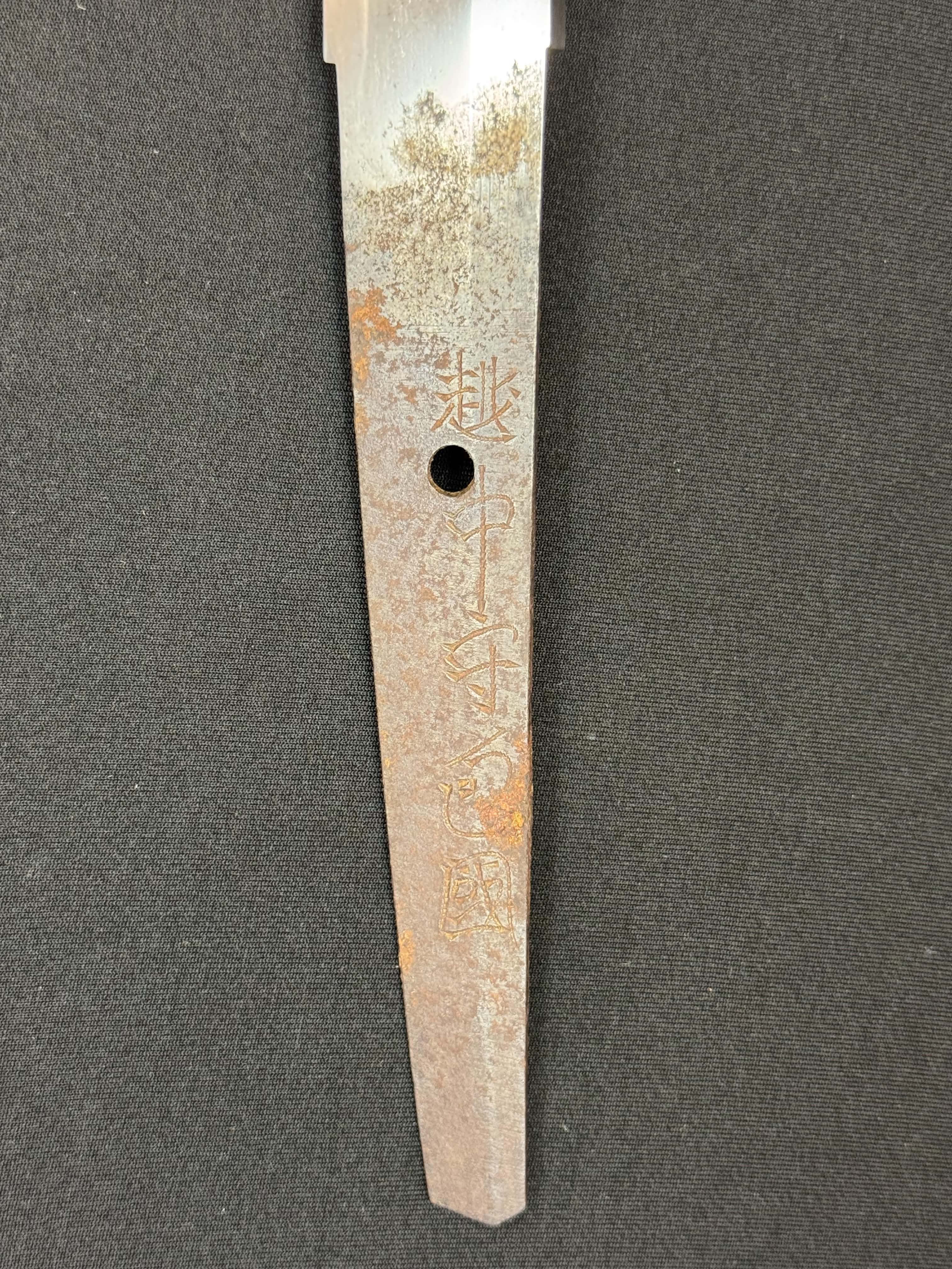 Antique Nihonto - Mid-Edo Wakizashi with Koshirae, signed Etchu no Kami Kanekuni, NBTHK certified