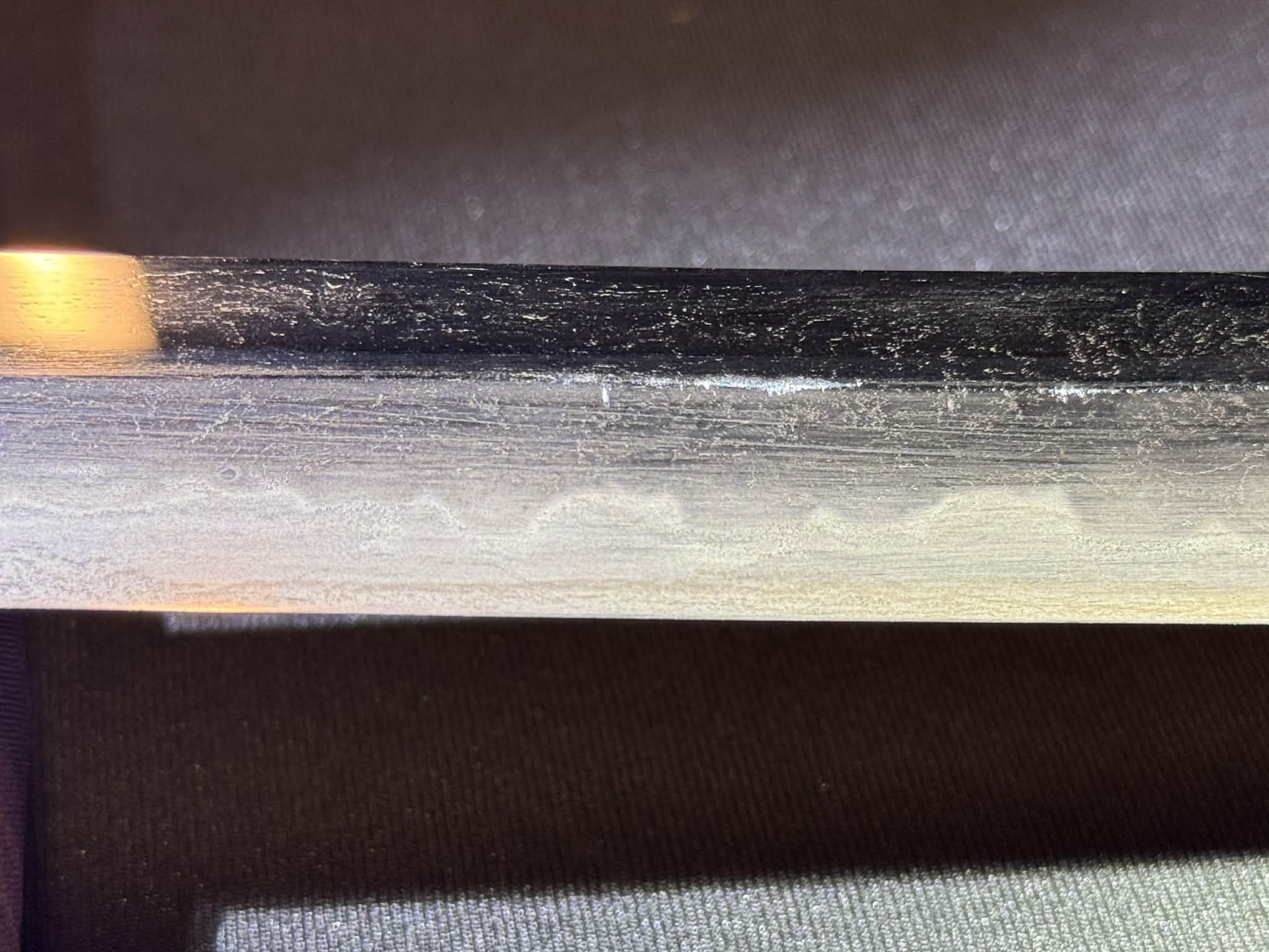 Antique Nihonto - Early Edo Wakizashi in koshirae, signed Bishu Ju Sukesada (unverified)