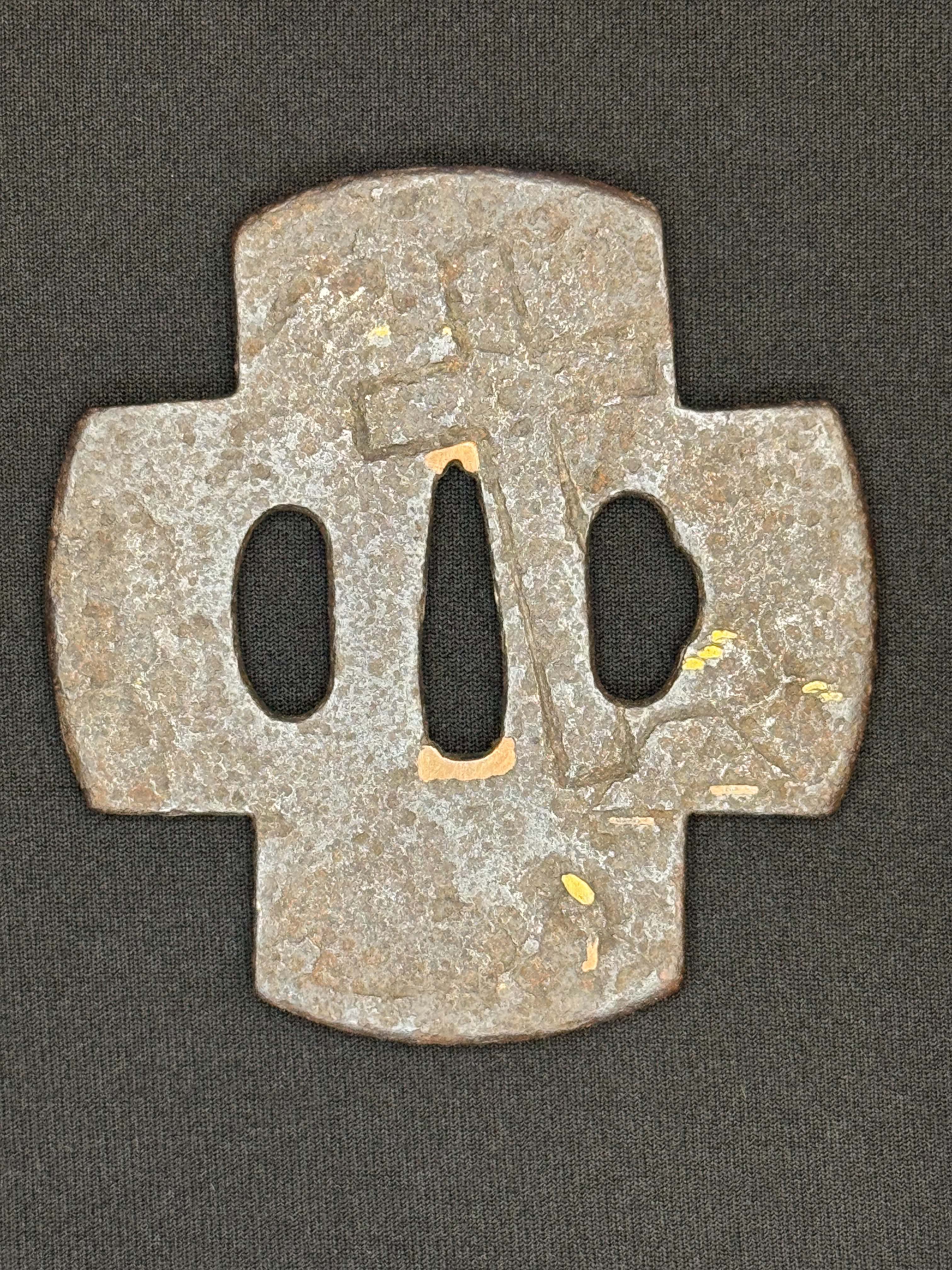 Antique Tsuba - Christian