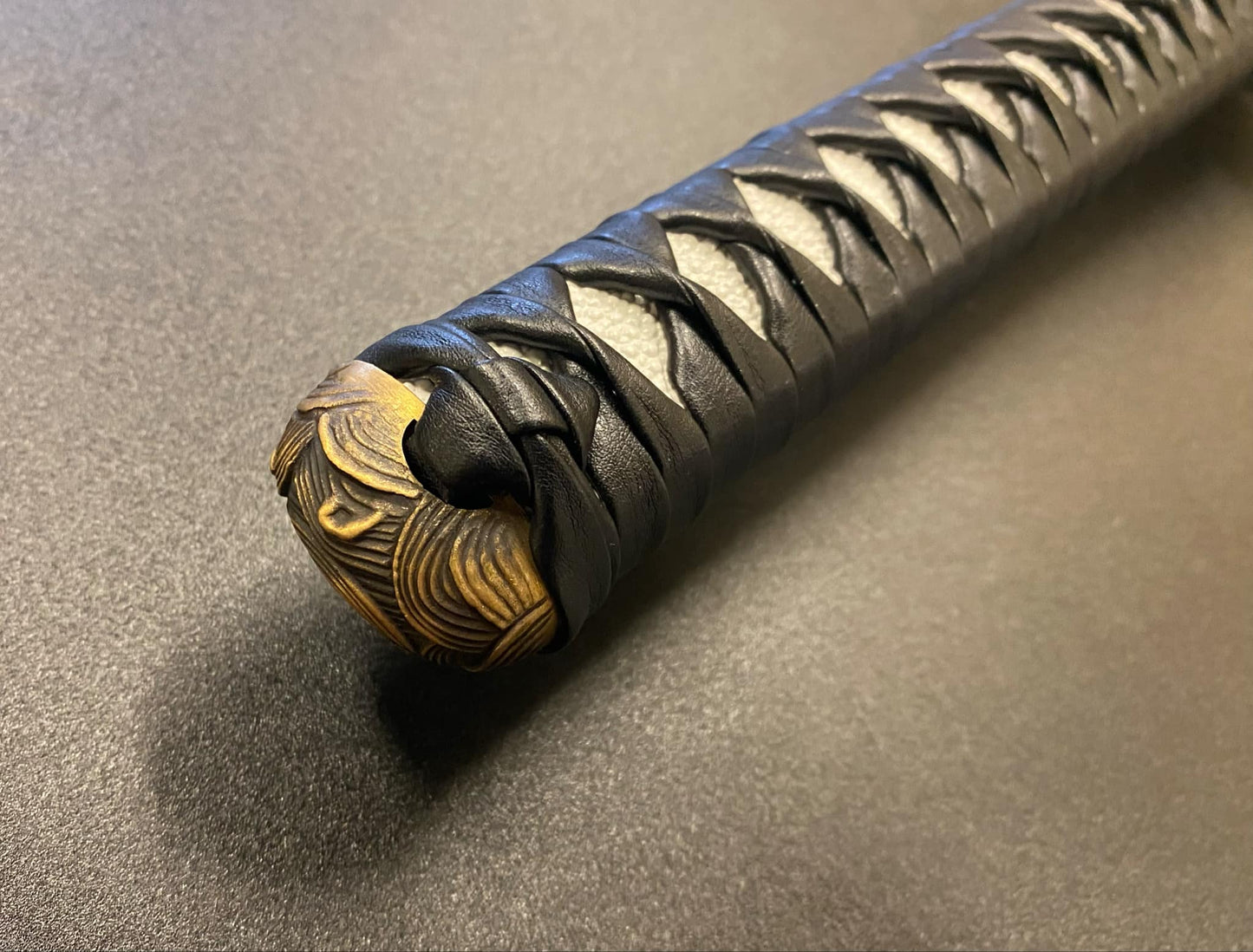 Bohihyu Katana- Blue Wave - Folded Steel, Clay-Tempered