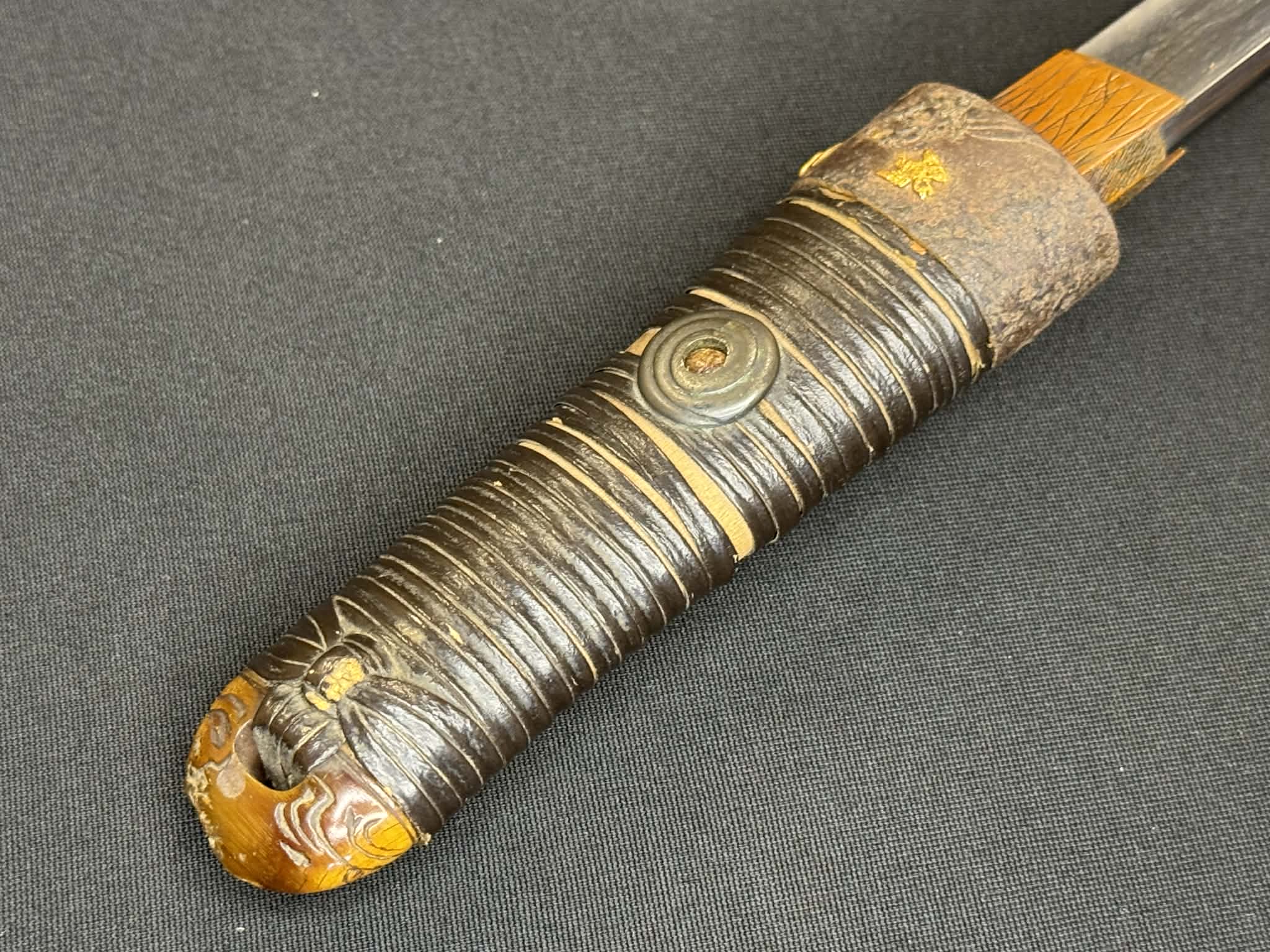 Antique Nihonto - Late Edo Tanto in Koshirae - NTBHK Attributed to Shinkei Tanemitsu