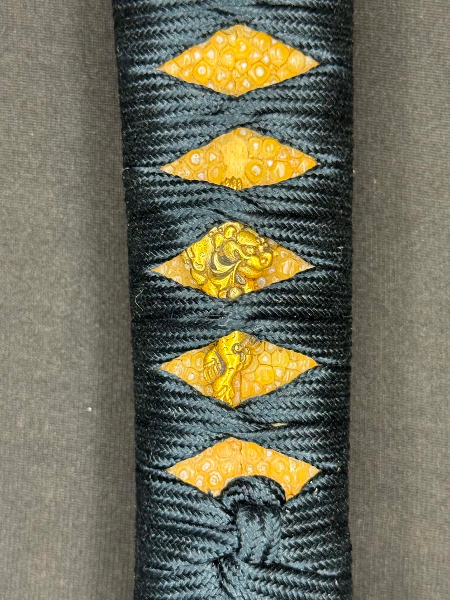 Antique Nihonto - Daishou Katana (NBTHK attributed to Fujiwara Takada) and Wakizashi (NBTHK attributed to Echizen Seki) in Handachi Koshirae