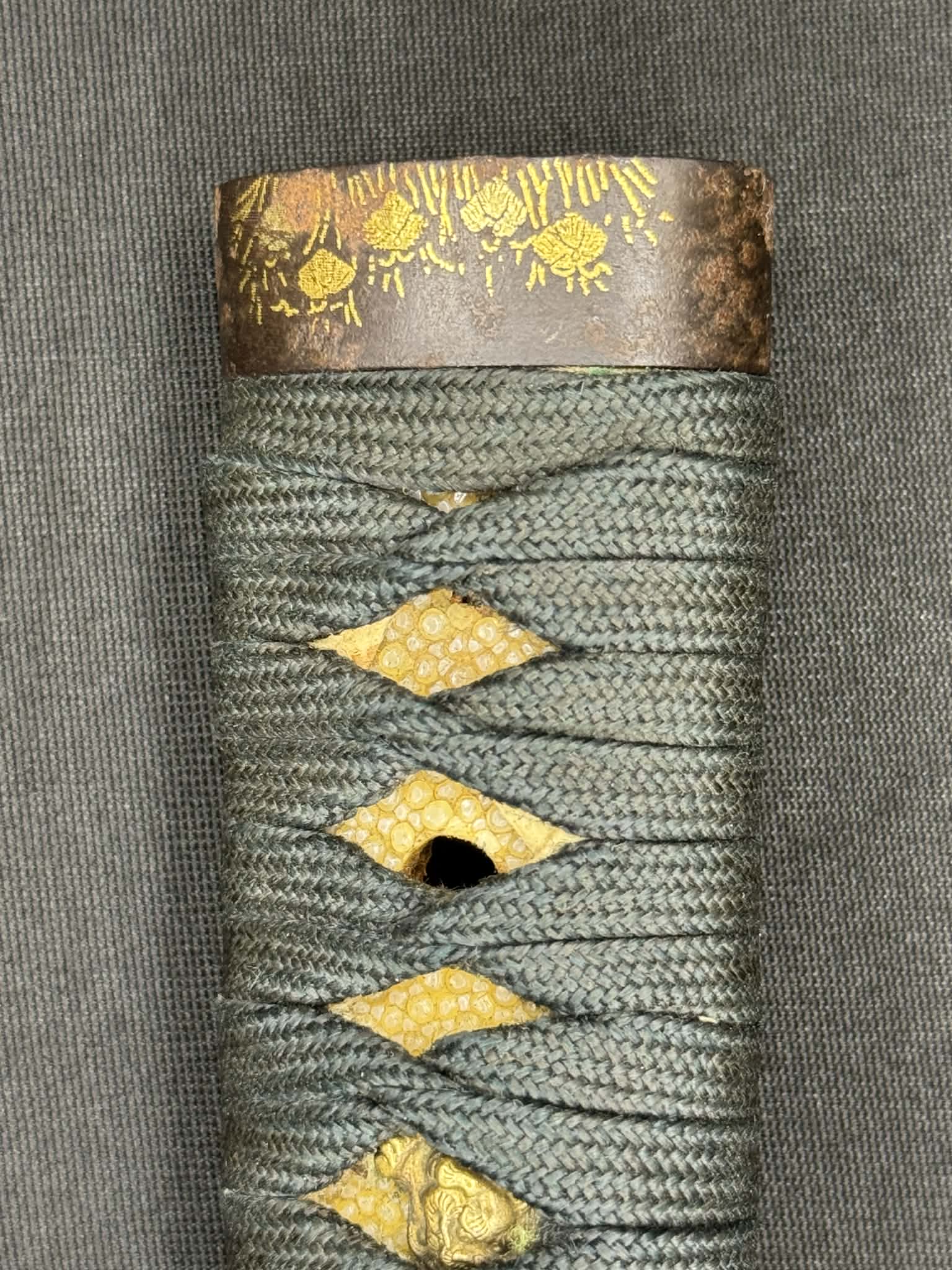 Antique Nihonto - Katana in Tachi Koshirae, signed Rai Kuni- (unverified)