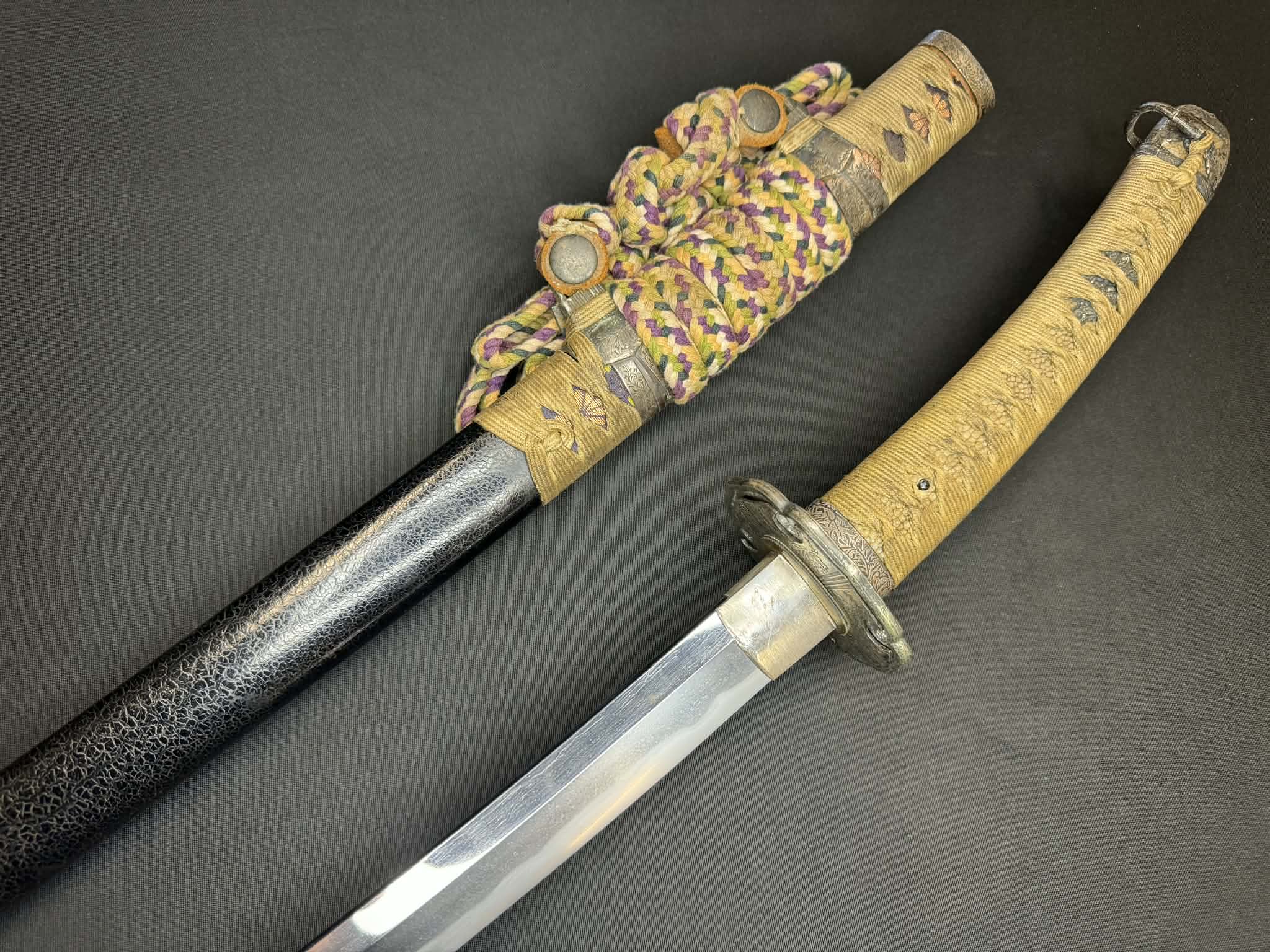 Antique Nihonto - Katana with Tachi Koshirae, NBTHK attributed to Echizen Seki