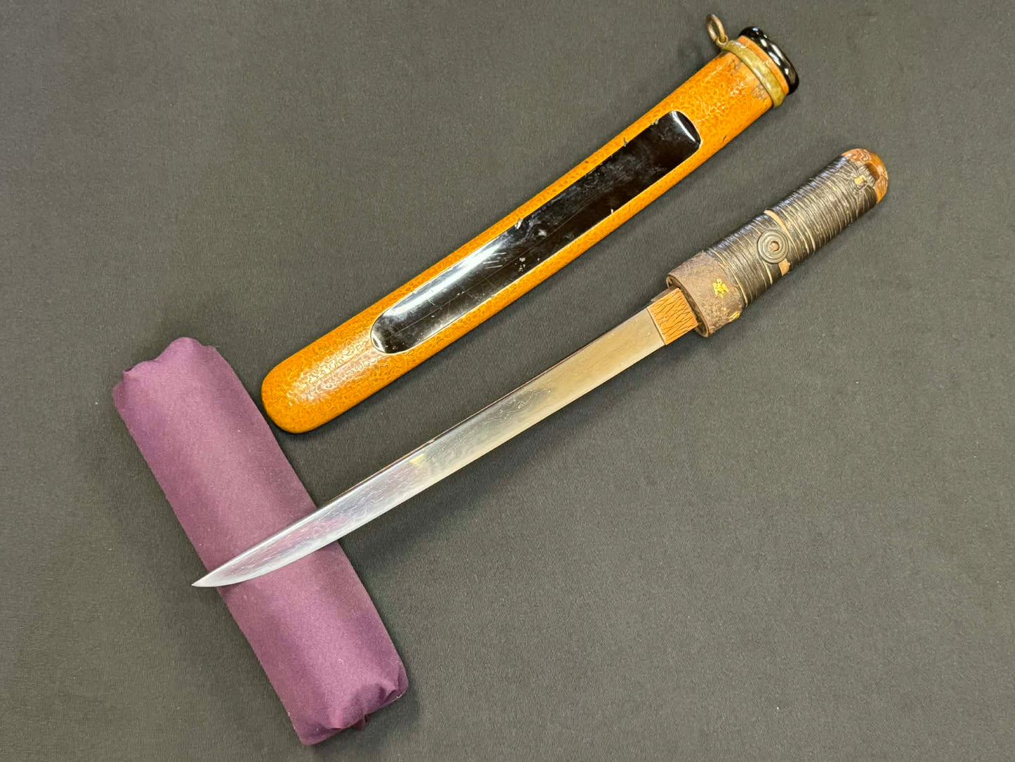 Antique Nihonto - Late Edo Tanto in Koshirae - NTBHK Attributed to Shinkei Tanemitsu