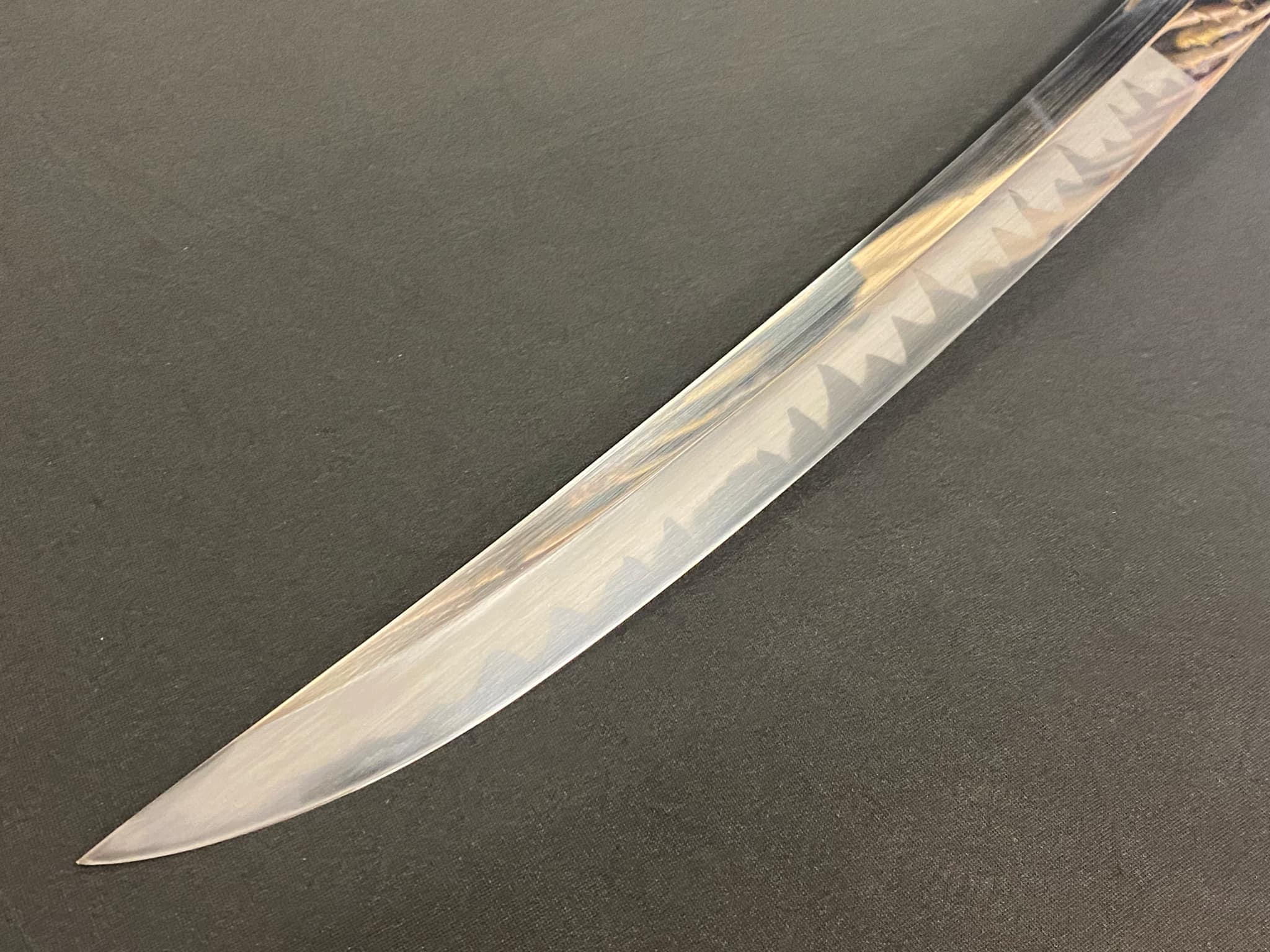 Legacy Blades Katana - Osoraku Viper 40mm 1095 Carbon Steel Clay Tempered