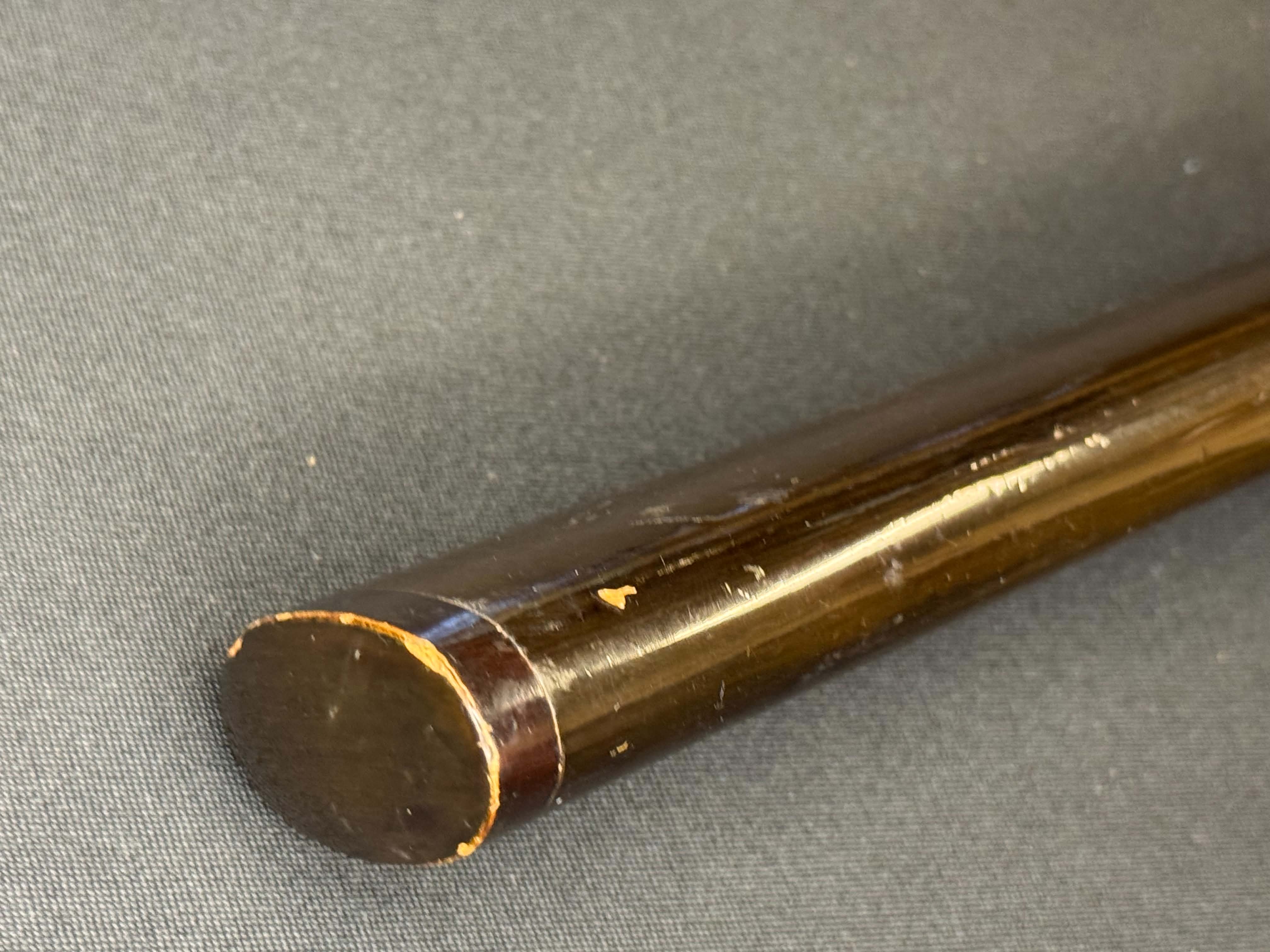 Antique Nihonto - Yoroi doshi in Koshirae, signed Kanekuni Saku
