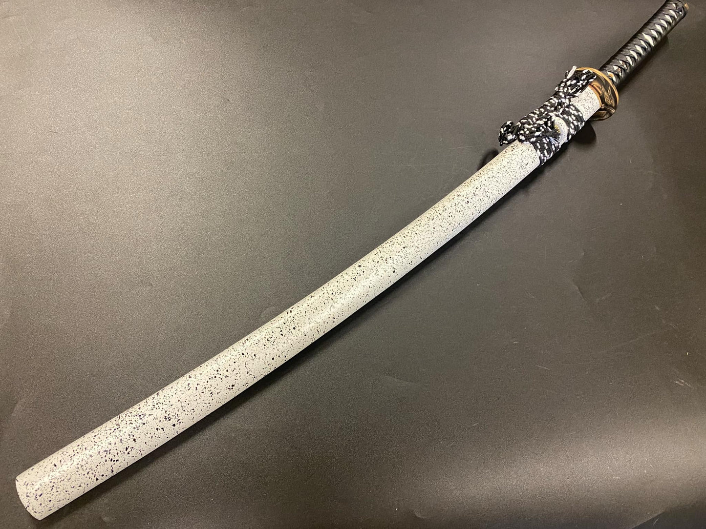 Bohihyu Katana - White Dragonfly - Folded Steel, clay tempered