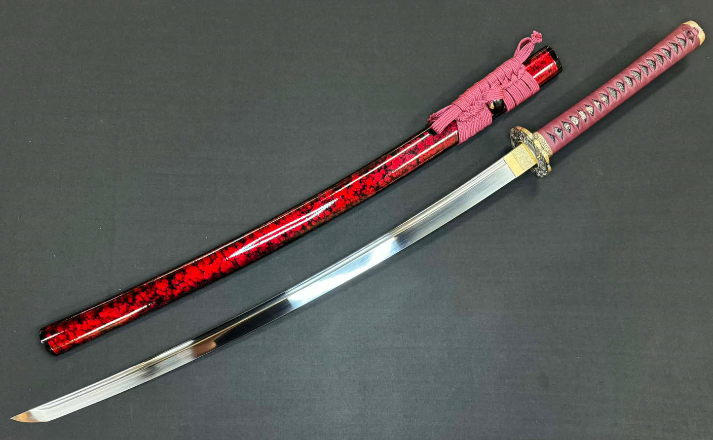 Cloudhammer Katana WITH BOHI - Dark Fire - 80crv2