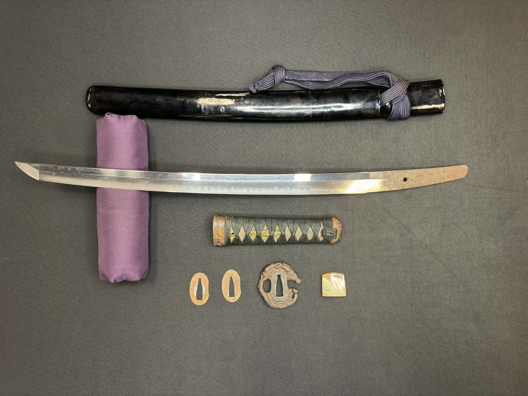 Antique Nihonto - Wakizashi in Dragon Koshirae