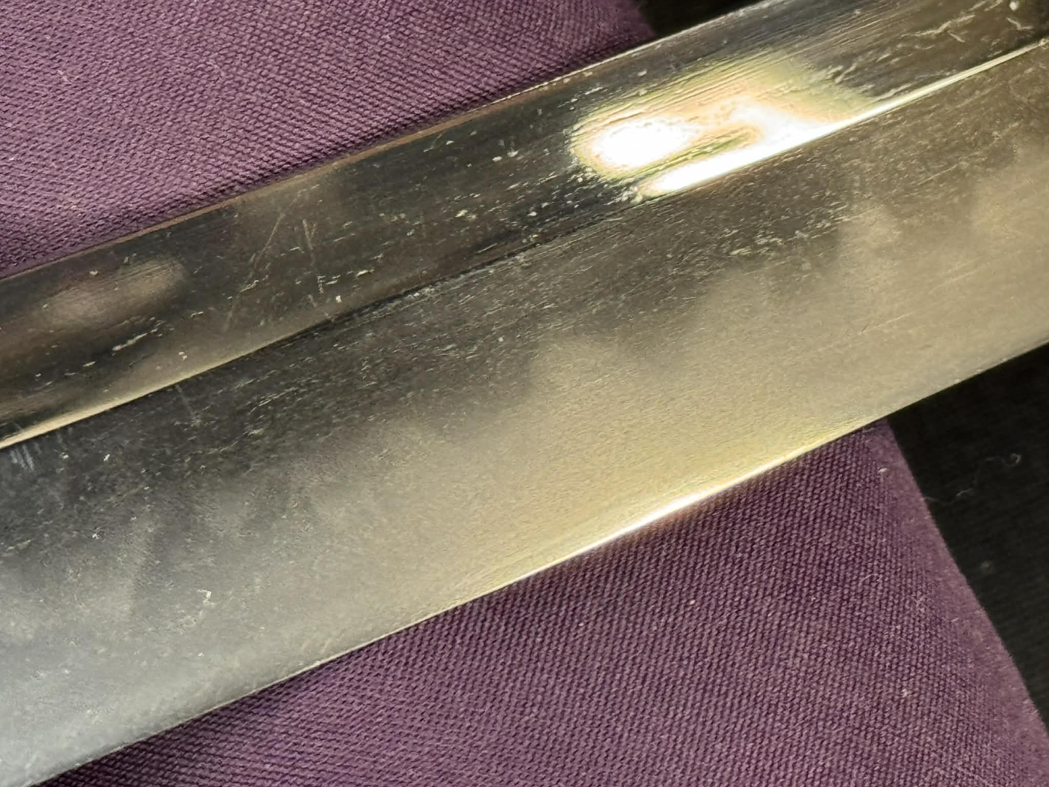Antique Nihonto - Naginata Naoshi Wakizashi in Shirasaya - NBTHK Attributed to Osafune Sukesada