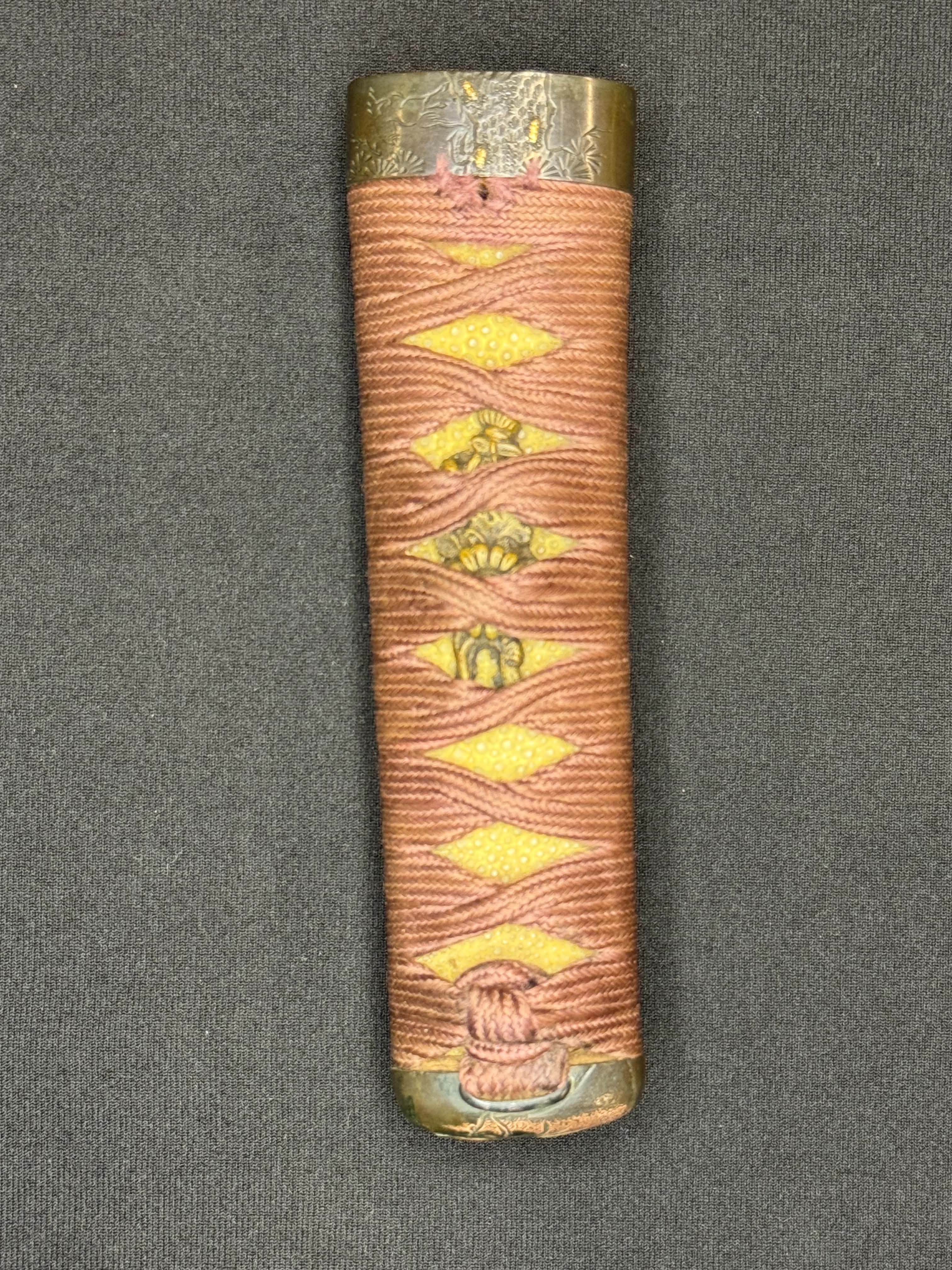 Antique Nihonto - Shobu Wakizashi in Koshirae, NBTHK attributed to Kai Mihara