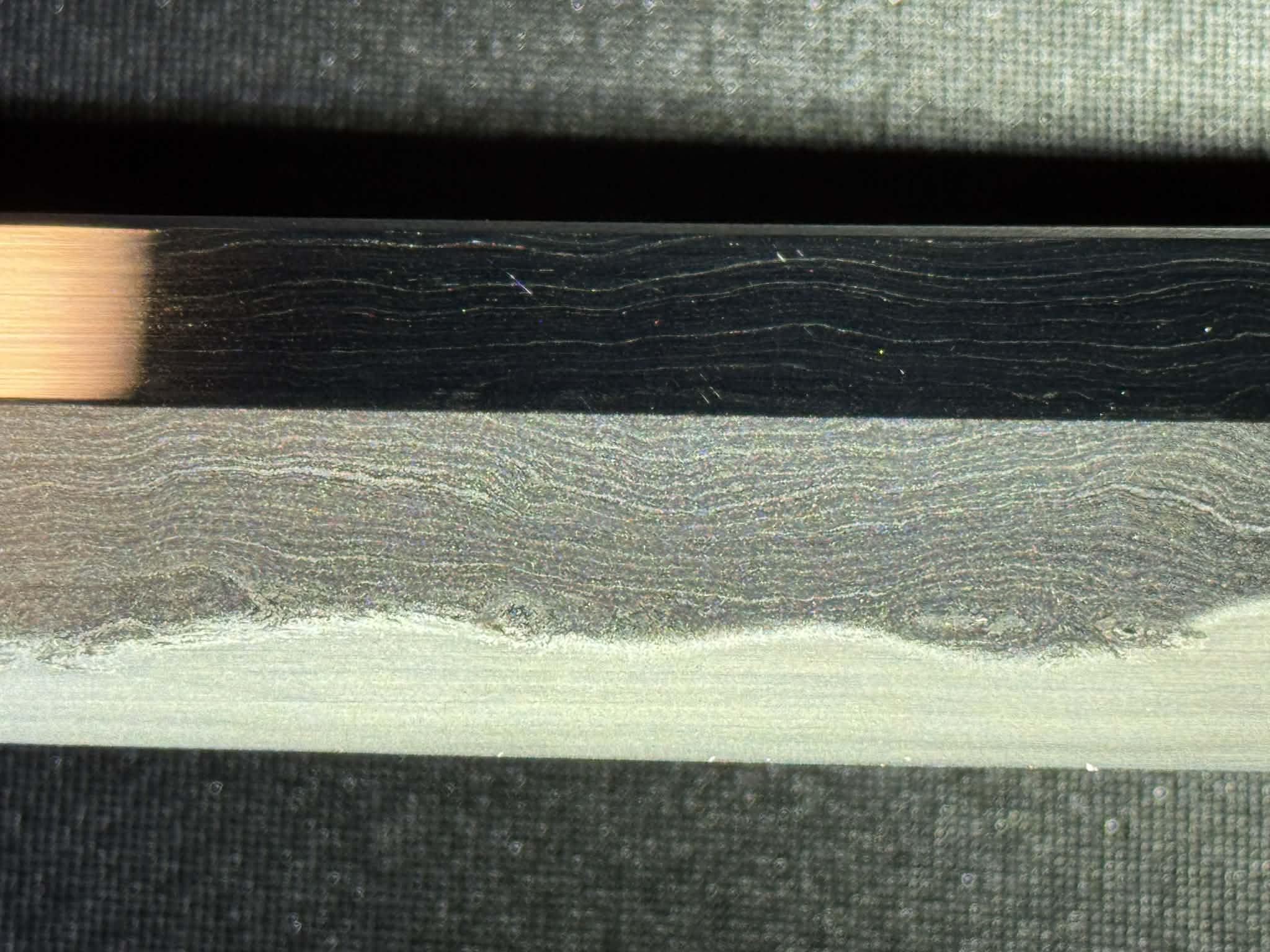 Masterwork Phoenix Armory Katana - Dark Vanguard Handachi Folded Steel