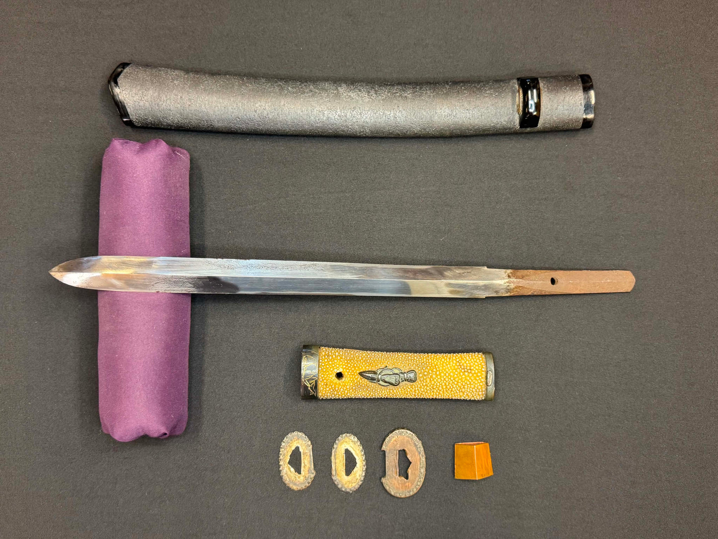 Antique Nihonto - Tsurugi Ken Yari in Koshirae