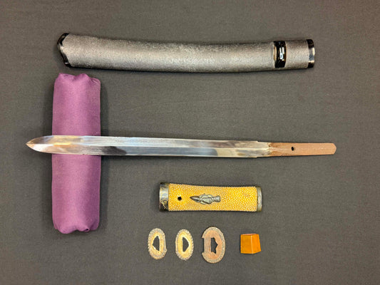 Antique Nihonto - Tsurugi Ken Yari in Koshirae