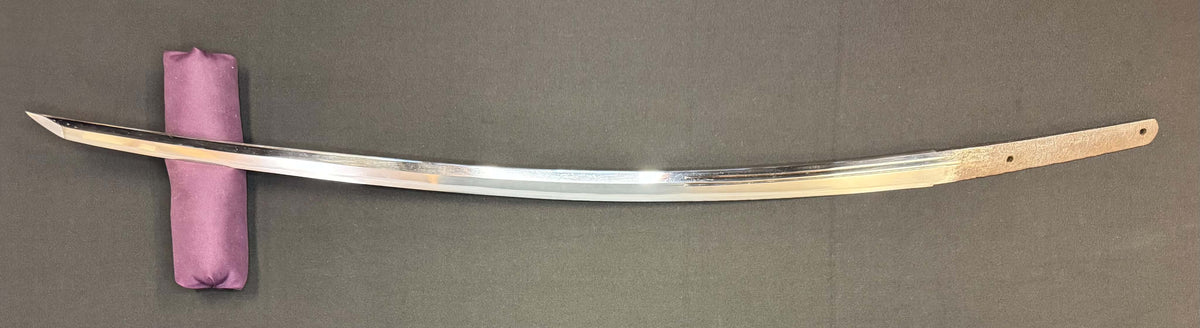 Antique Nihonto - Late Muromachi (500 years old) Katana in Shirasaya, Partial Signature and Dated, NTHK Attributed to Den Bizen Osafune Kiyomitsu