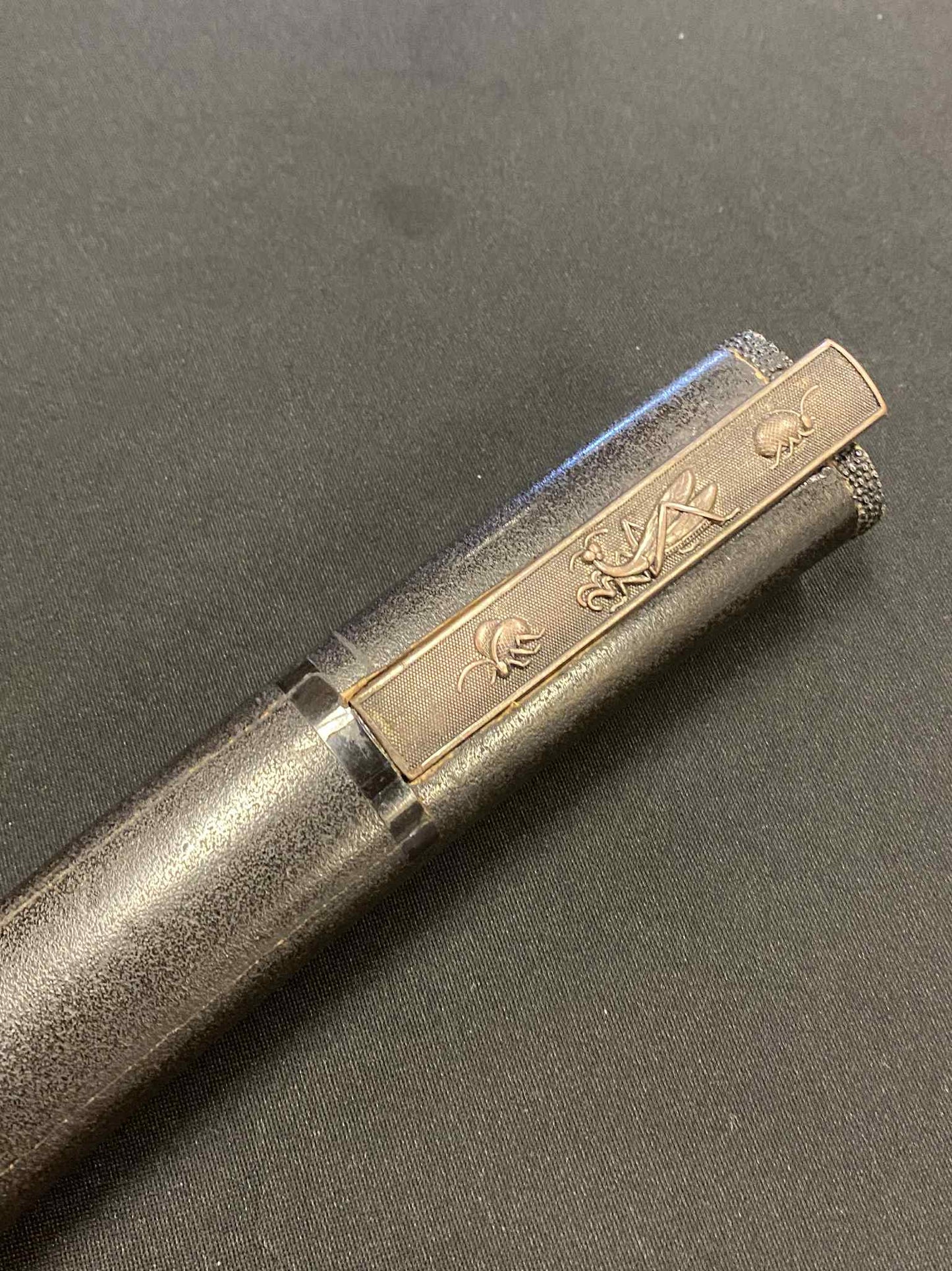 Antique Nihonto:  Osoraku Tanto in hamidashi fittings - Edo Period (150-300 years old)
