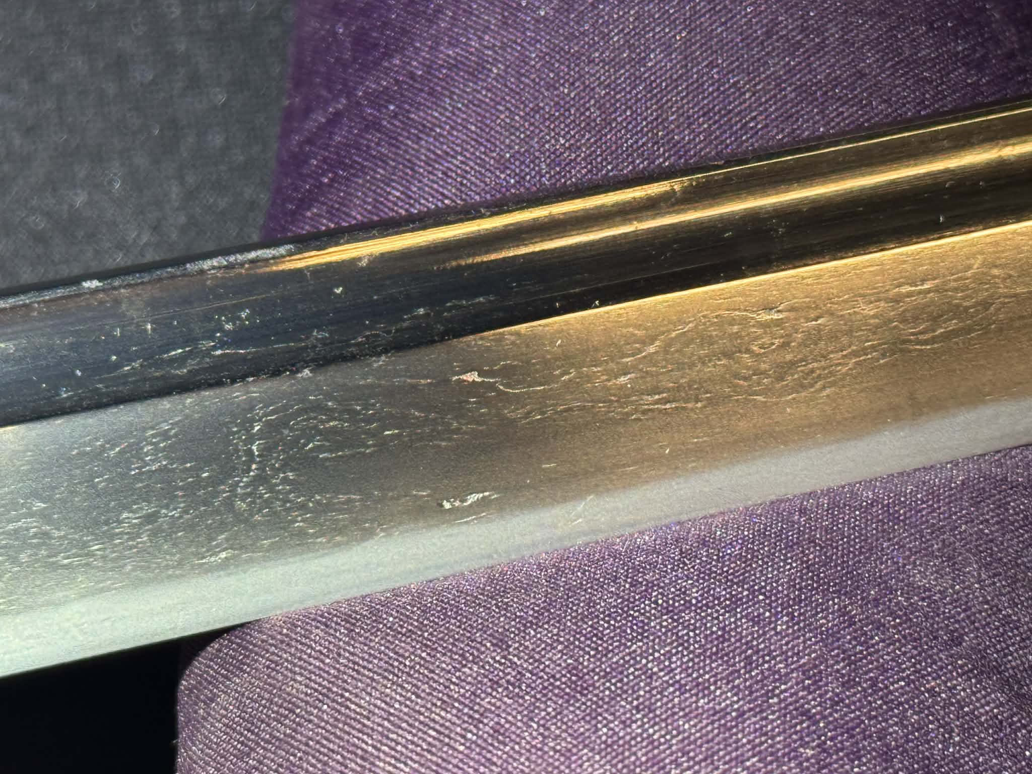 Antique Nihonto - Late Muromachi Katana in Shirasaya - Signed Tomotsugu, NBTHK attributed to Uda