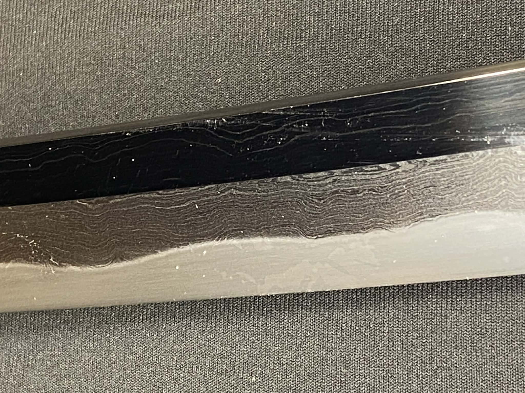 Masterwork Phoenix Armory Katana - Scarlet Vanguard Handachi Folded Steel