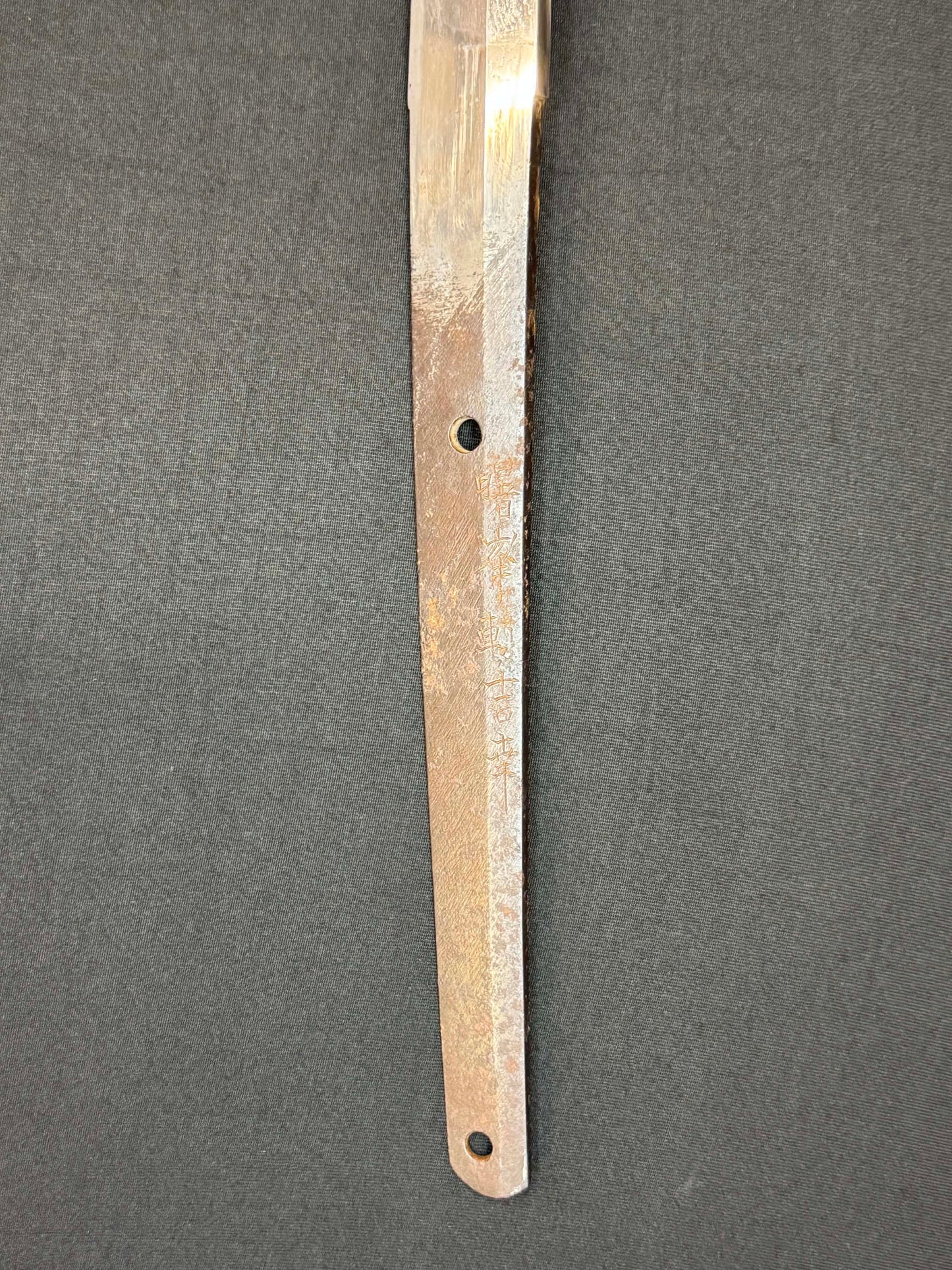 Antique Nihonto - Late Edo (150 years old) LONG Katana in Shirasaya - Signed Shohoken Yoshiyuki , NBTHK certified