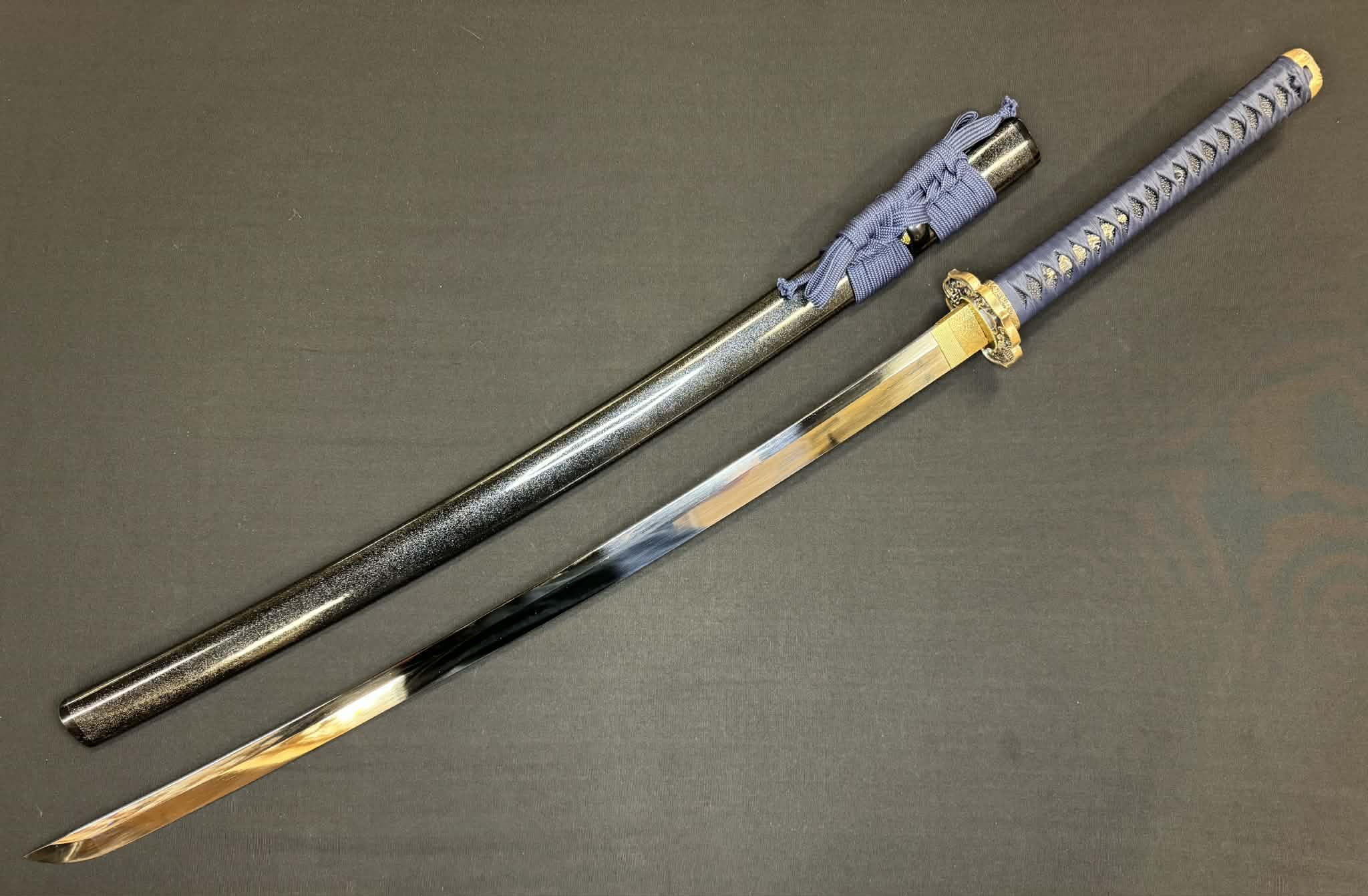 Cloudhammer Steelworks Katana - Tidal Dragon S5e Shock Steel