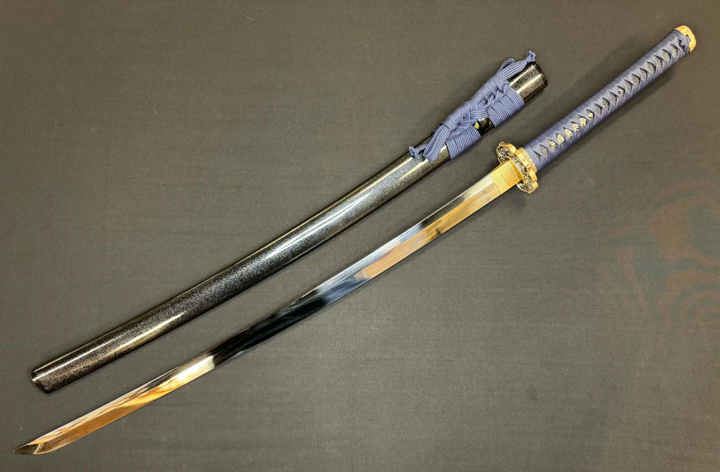Cloudhammer Steelworks Katana - Tidal Dragon S5e Shock Steel
