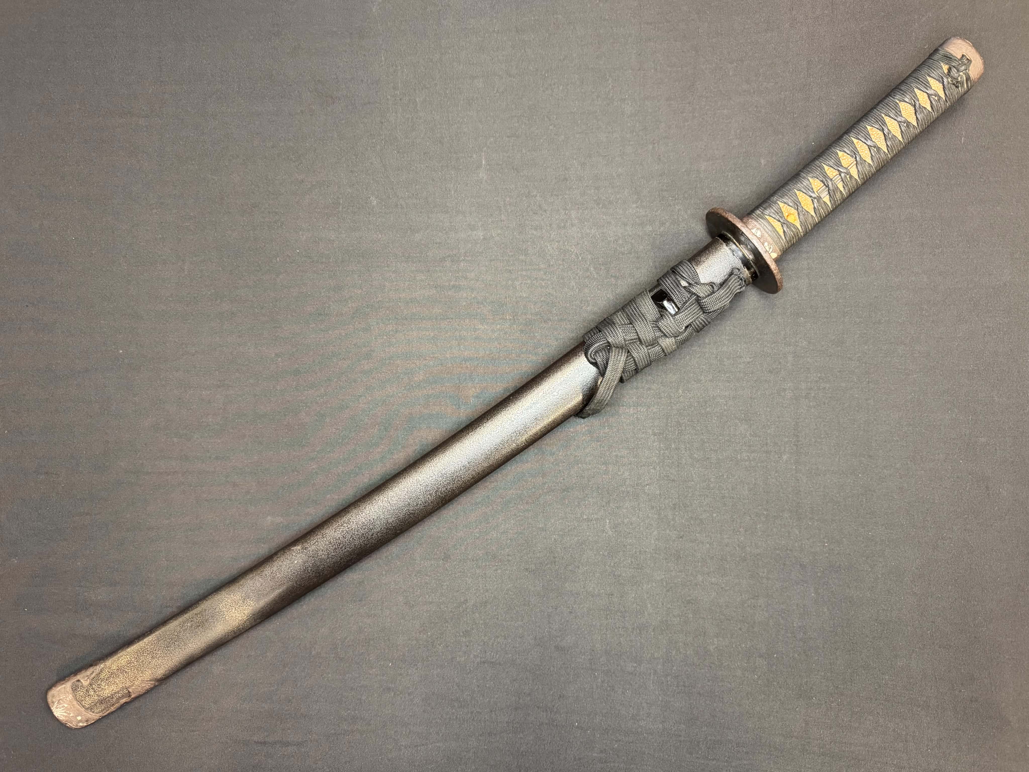 Antique Nihonto - Long Wakizashi in Butterfly Koshirae