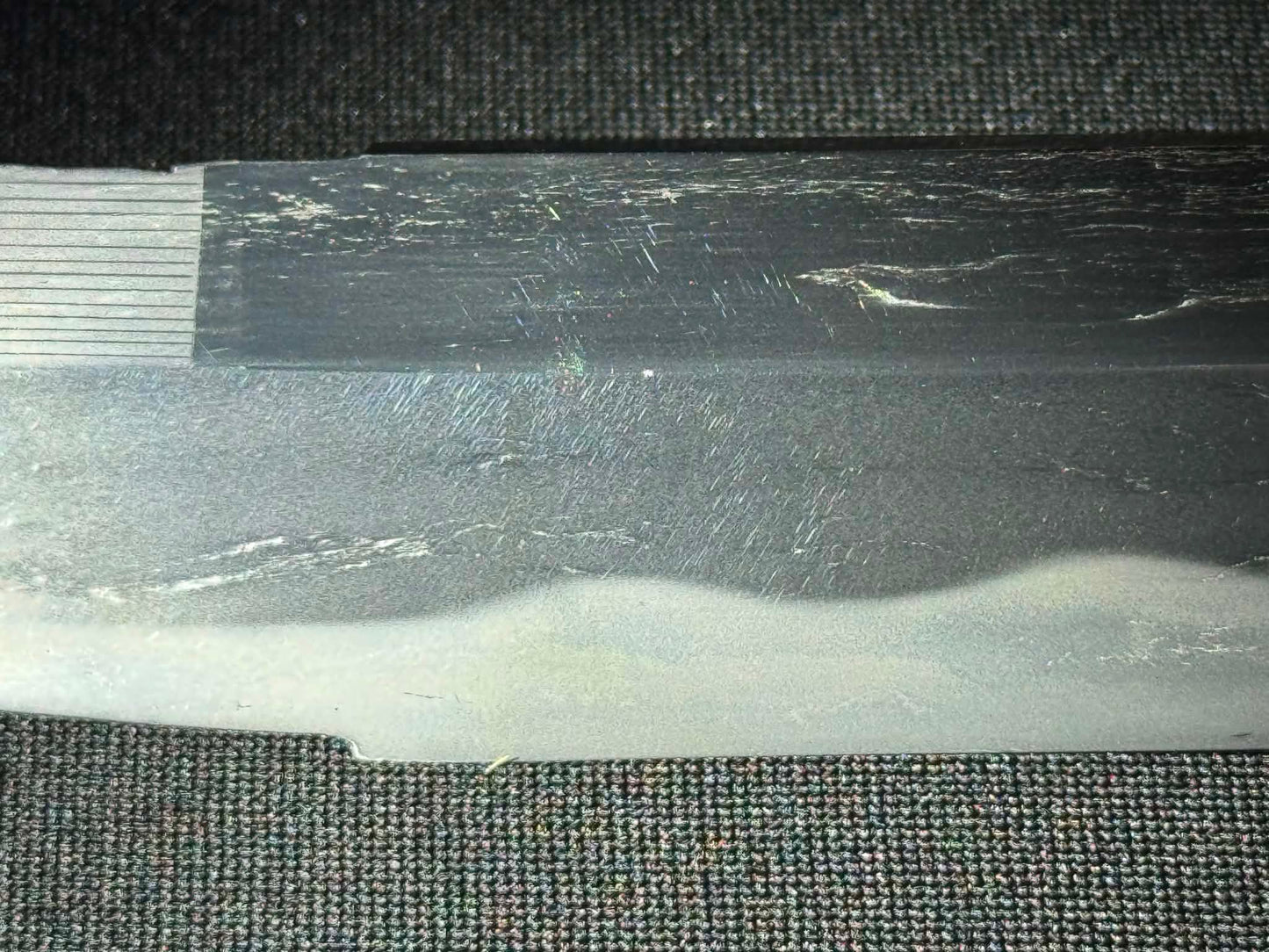Antique Nihonto - Possible BATTLE DAMAGE Katana in Tachi Koshirae, signed Kunimune (unverified)