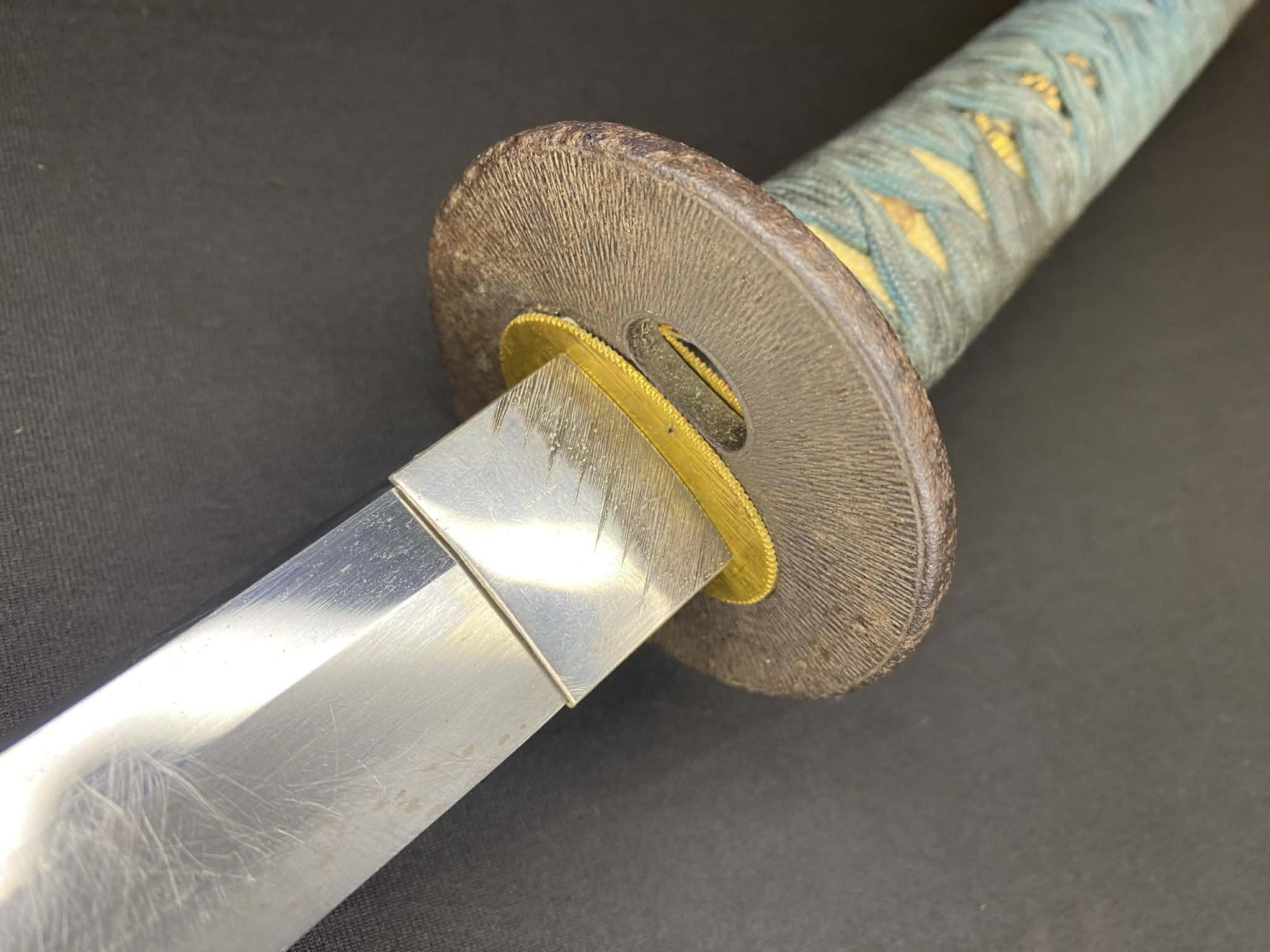 Antique Nihonto - Katana in Koshirae - Early Edo Period (350 years old) signed Norimune (unverified)