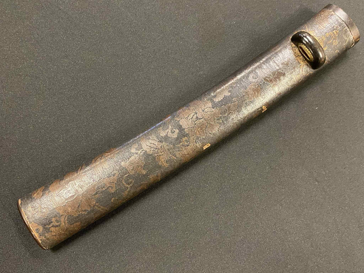 Antique Nihonto - Yoroi Doshi Tanto with Koshirae - signed Yoshimitsu (unverified)