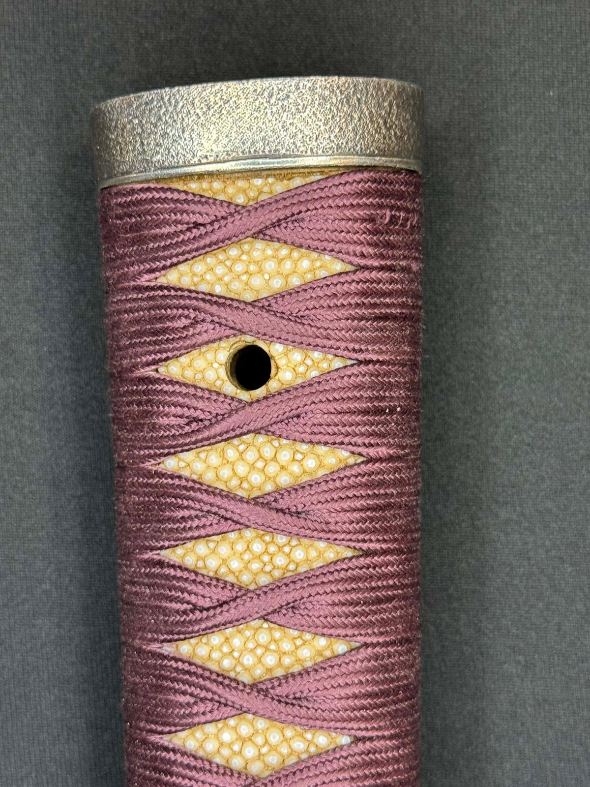 Antique Nihonto - Late Edo GIANT Katana with Koshirae, Signed Koshu Yori Katsuyamajo Minami Hisatsugu Saku Kore, Dated Tenpo 13 (1842) February, NBTHK Certified