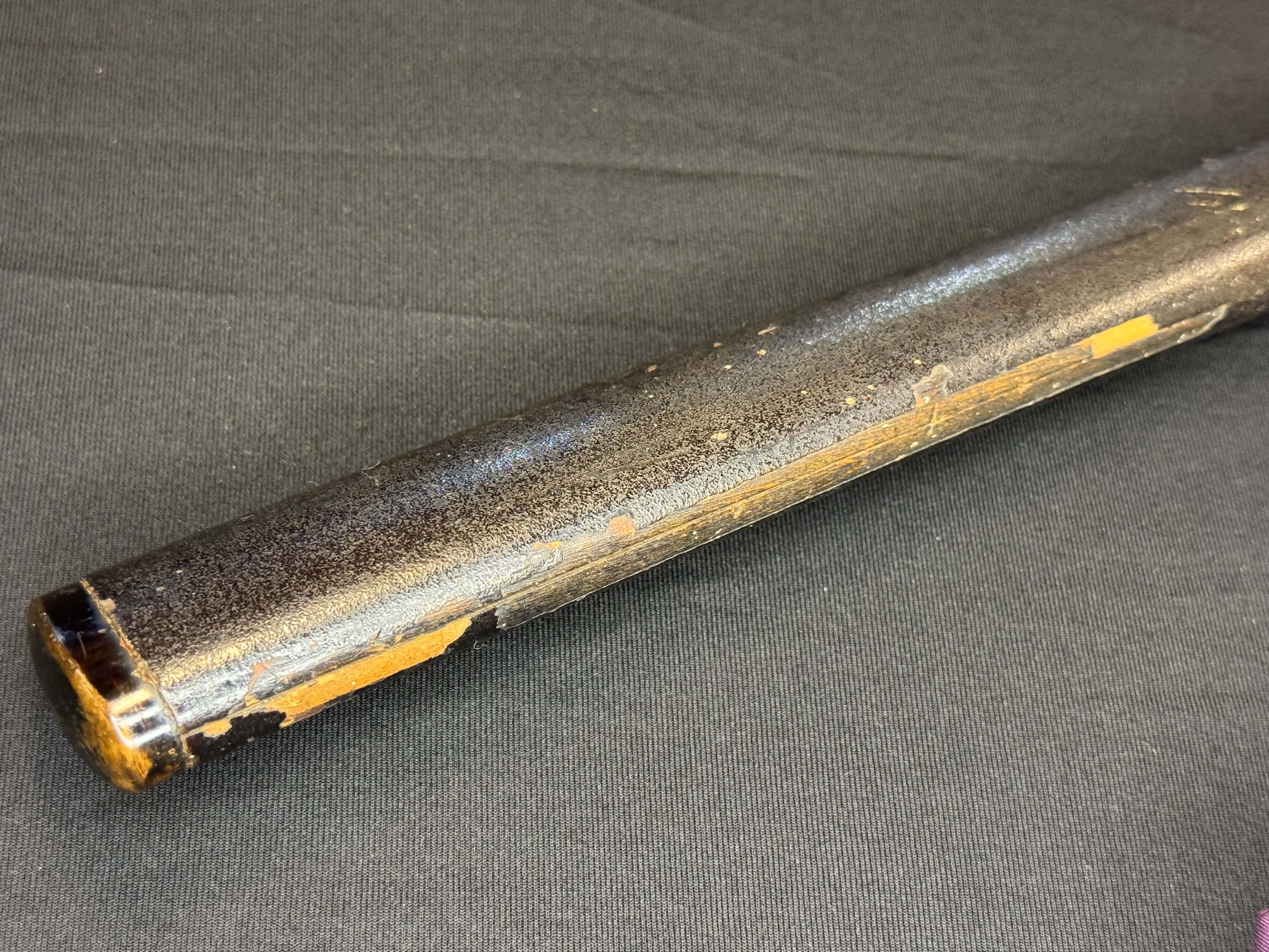 Antique Nihonto - LONG Late Edo Katana with Koshirae, NBTHK attributed to Banryusai Michitoshi