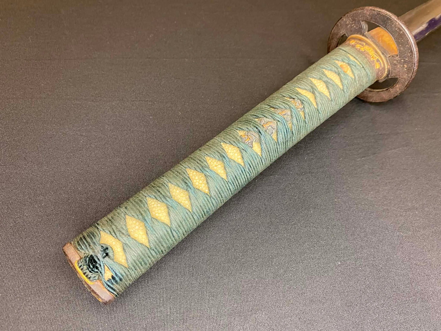 Antique Nihonto Unmatched Daishou - Katana and Wakizashi in Shirasaya with Koshirae