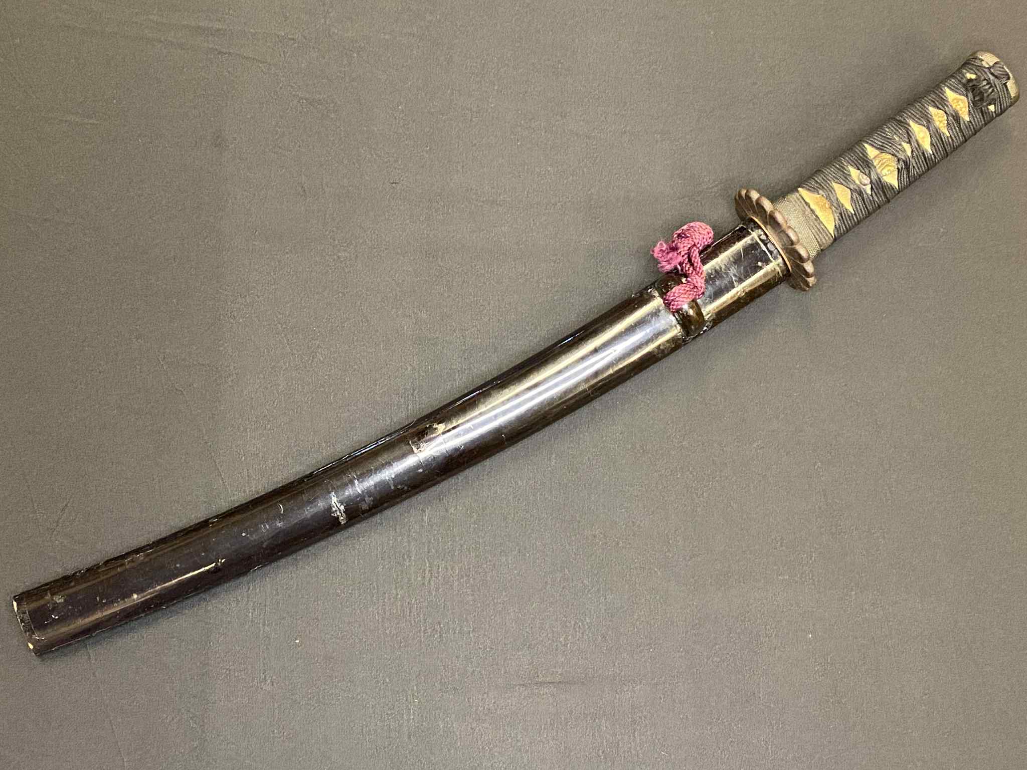 Antique Nihonto - Wakizashi in Koshirae- Late Muromachi Period (4-500 years old)