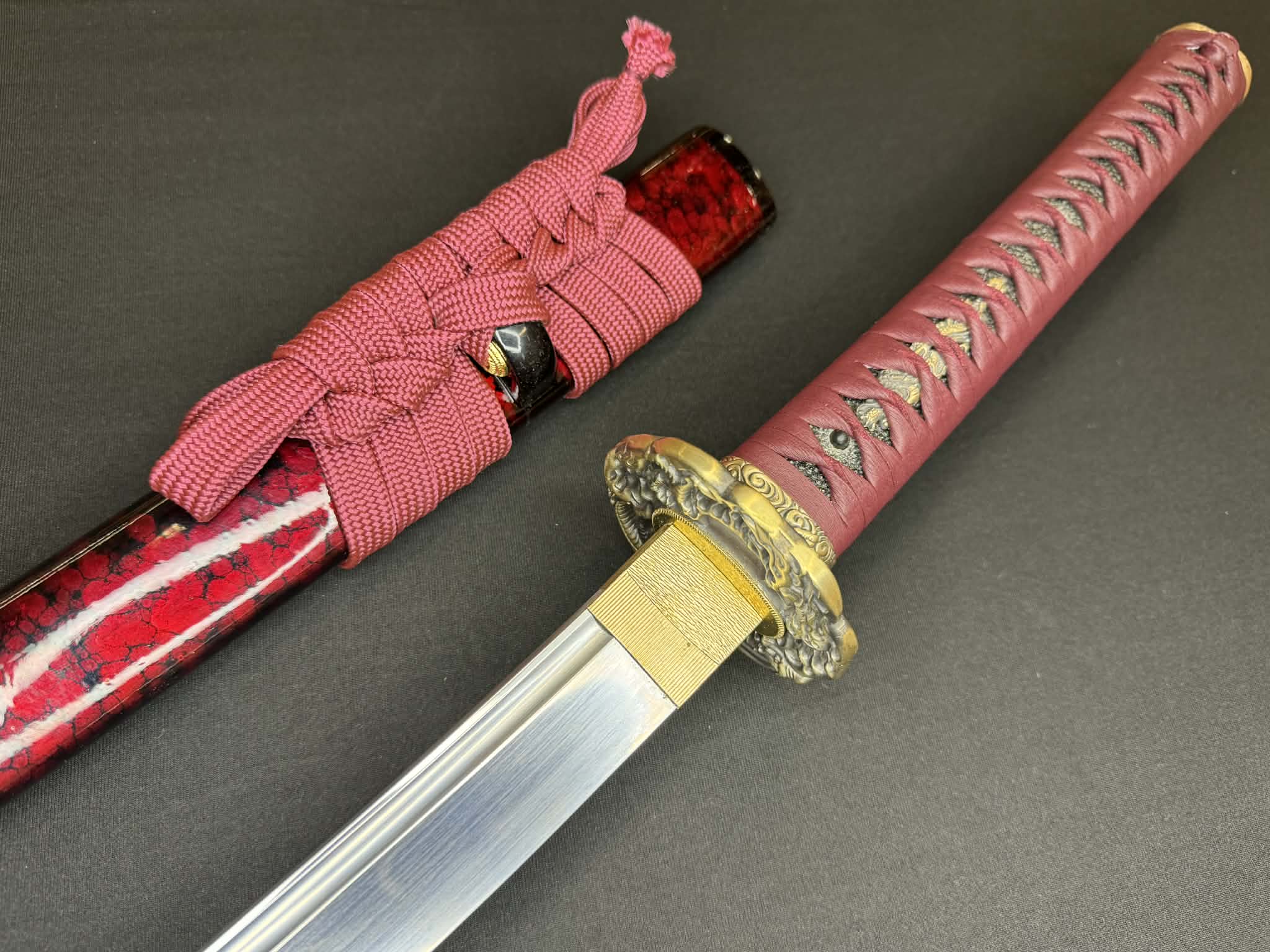 KARUMIN-Foreve様 Cloudhammer Surging Dragon Katana - s5 low molybdenum Taiwan