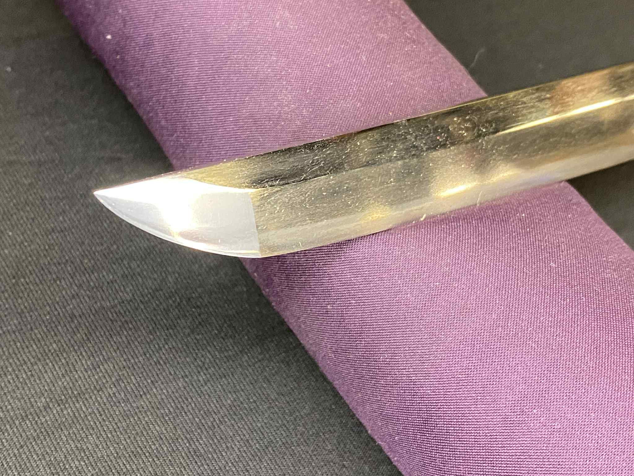 Antique Nihonto - Katana with Tachi Koshirae - Muramachi (5-600 years old) - NBTHK Attributed to Uda