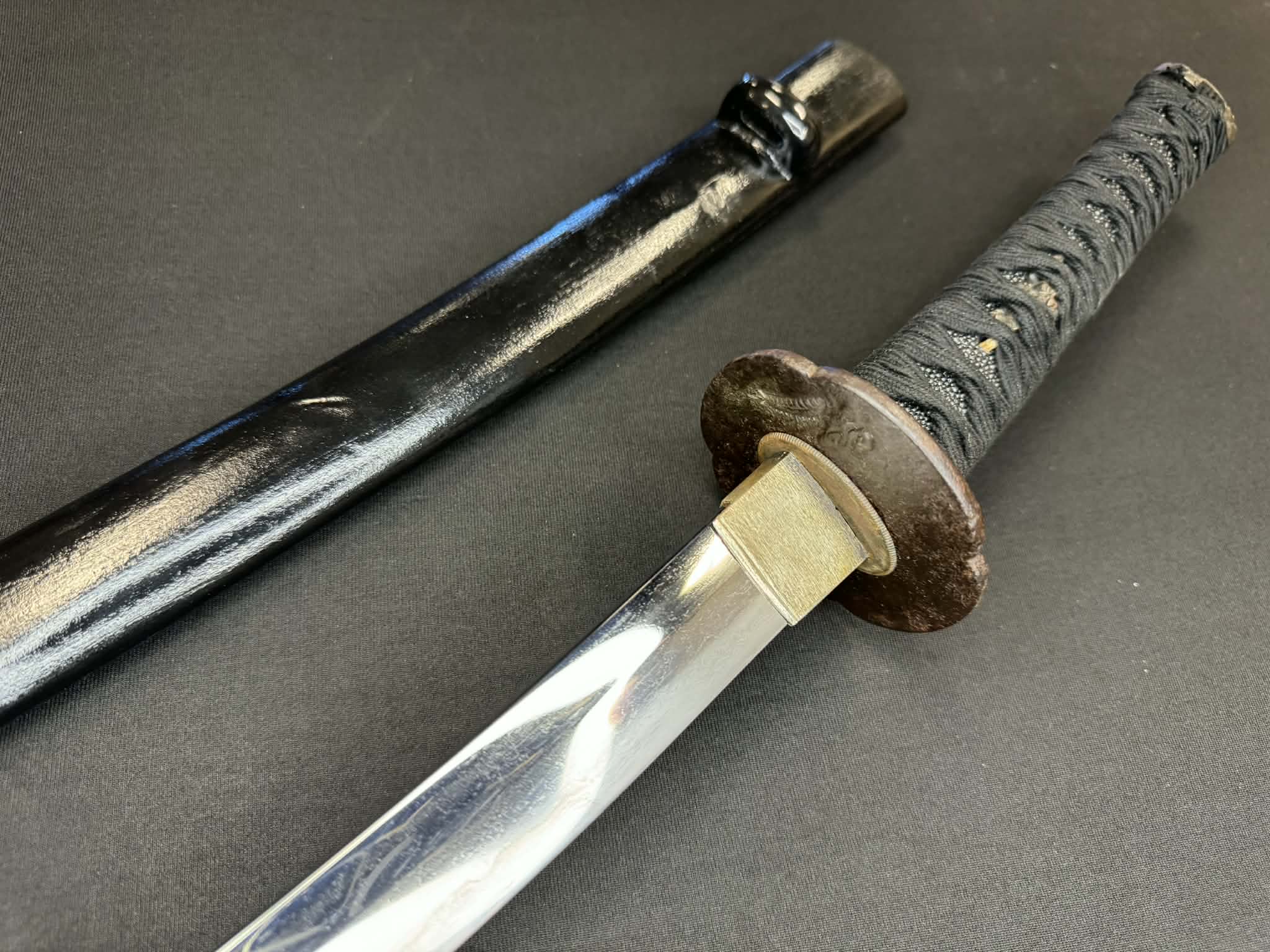 Antique Nihonto - wakizashi (Kodachi?) in Dragon-themed Koshirae