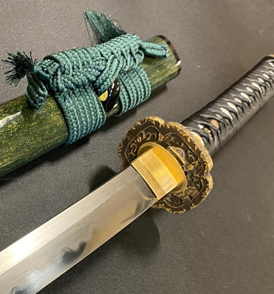 BLEMISHED Bohihyu Katana - Spring Copper - Folded Steel, clay tempered