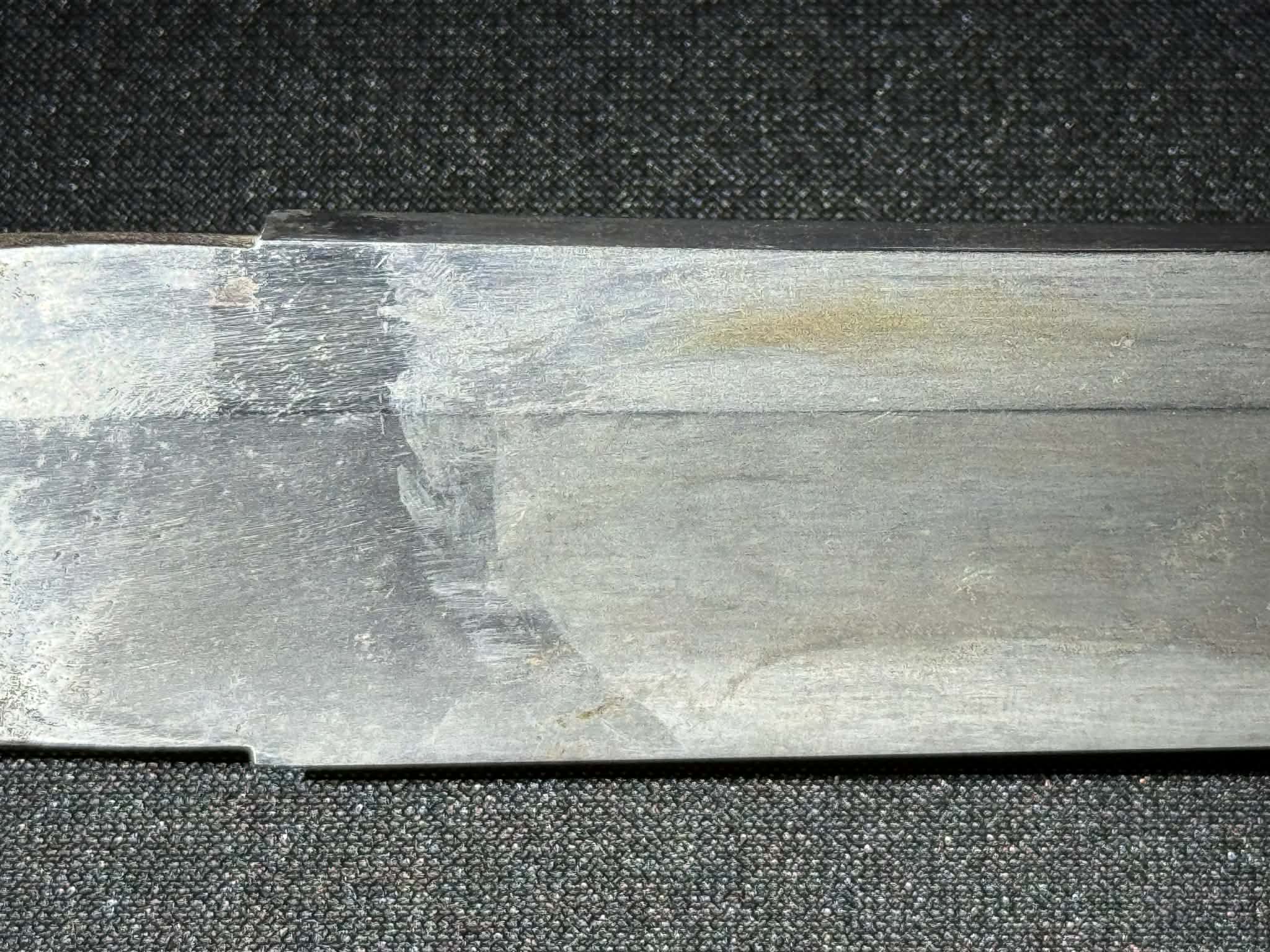 Antique Nihonto - Late Muromachi Katana in WW2 pilot Gunto fittings - Signed Tomotsugu