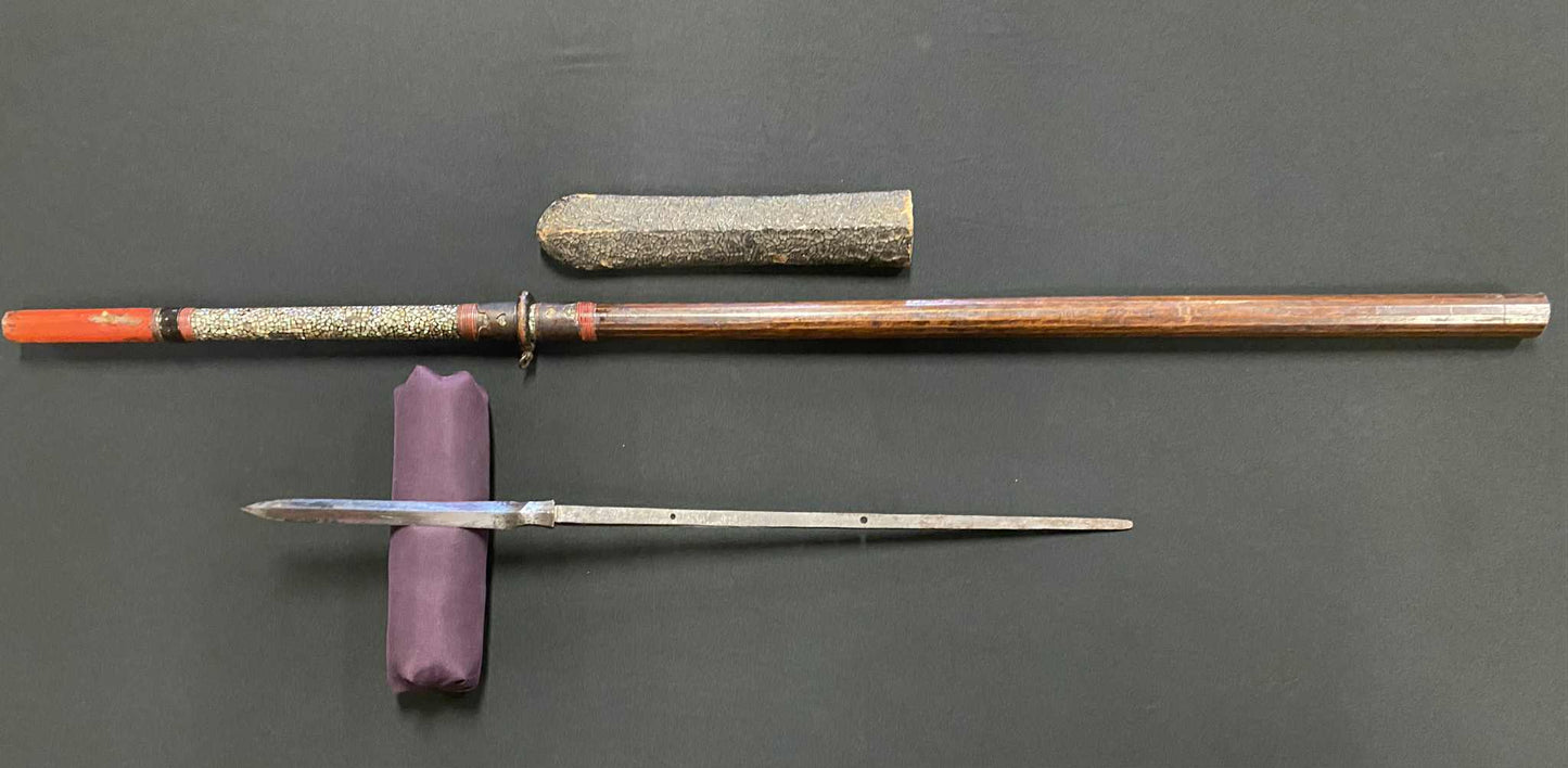 Antique Nihonto - Yari - Edo - Signed Kanehiro