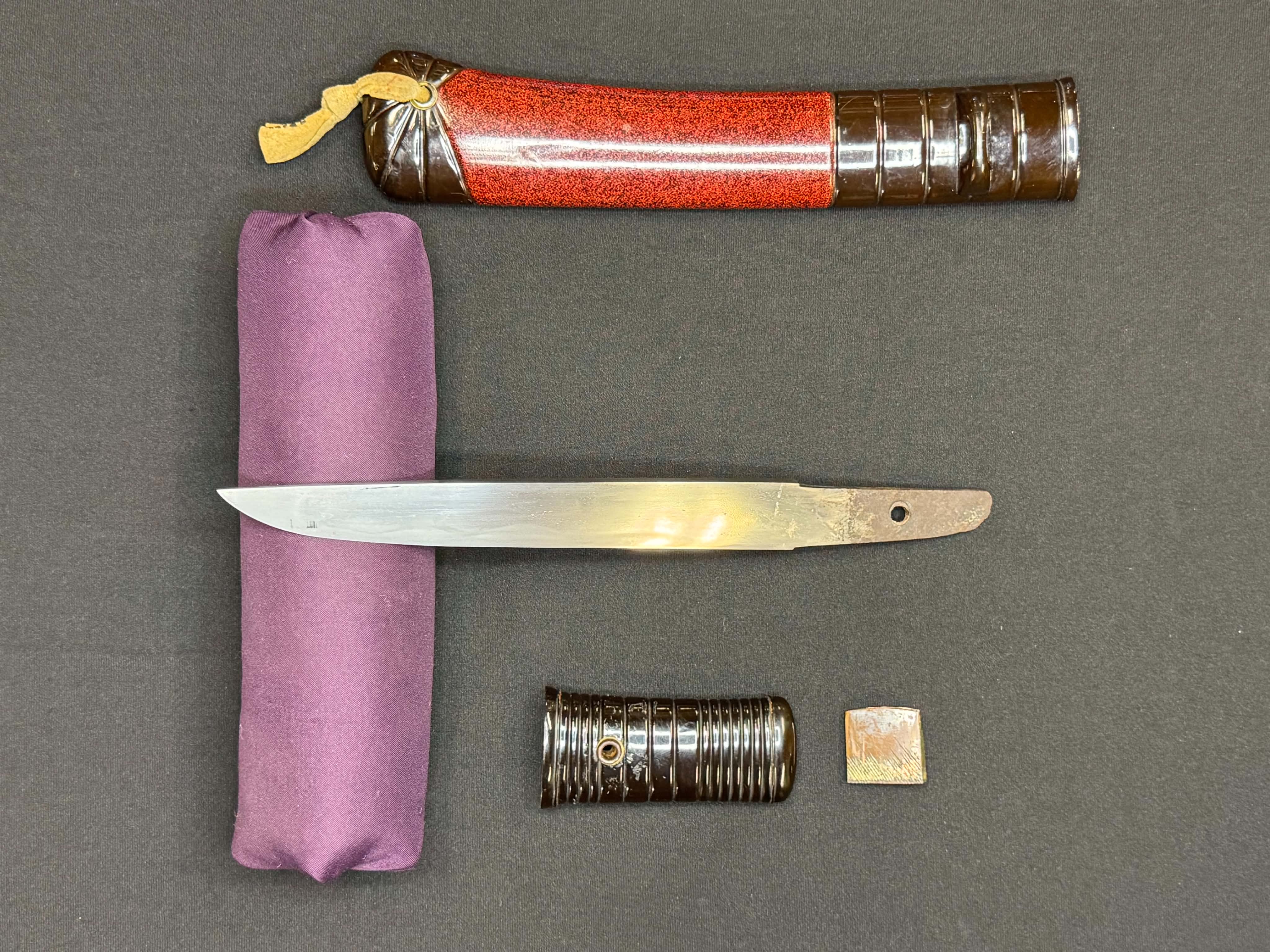 Antique Nihonto - Tanto in Shrimp Koshirae