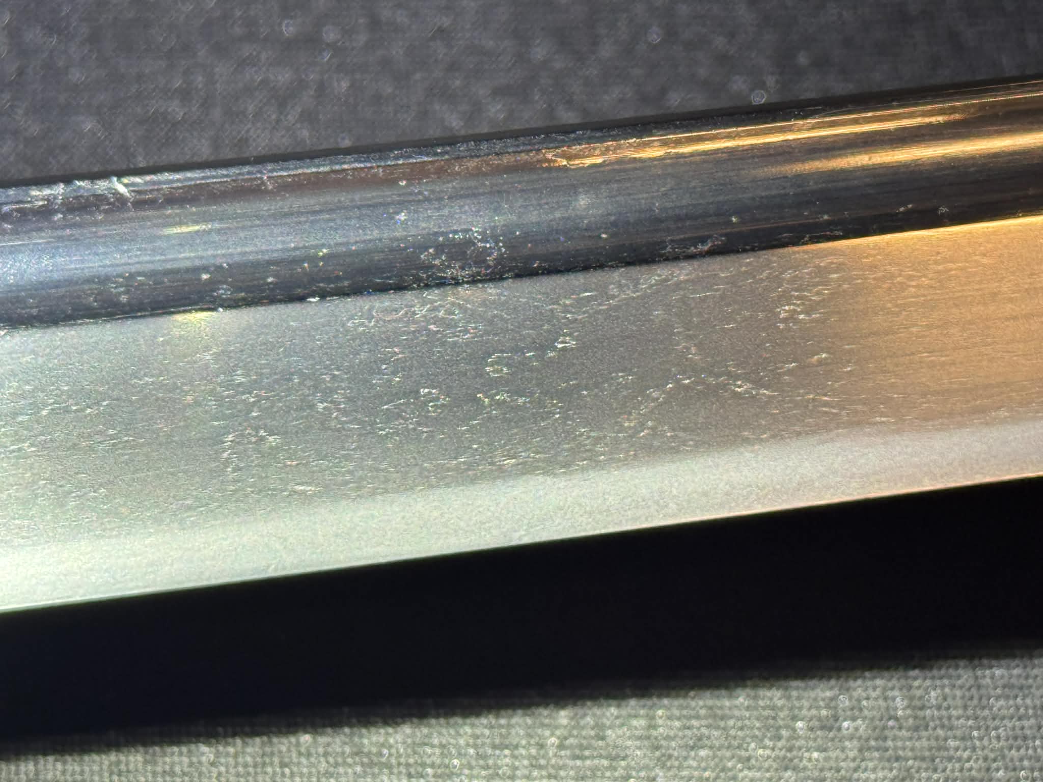 Antique Nihonto - Late Muromachi Katana in Shirasaya - Signed Tomotsugu, NBTHK attributed to Uda