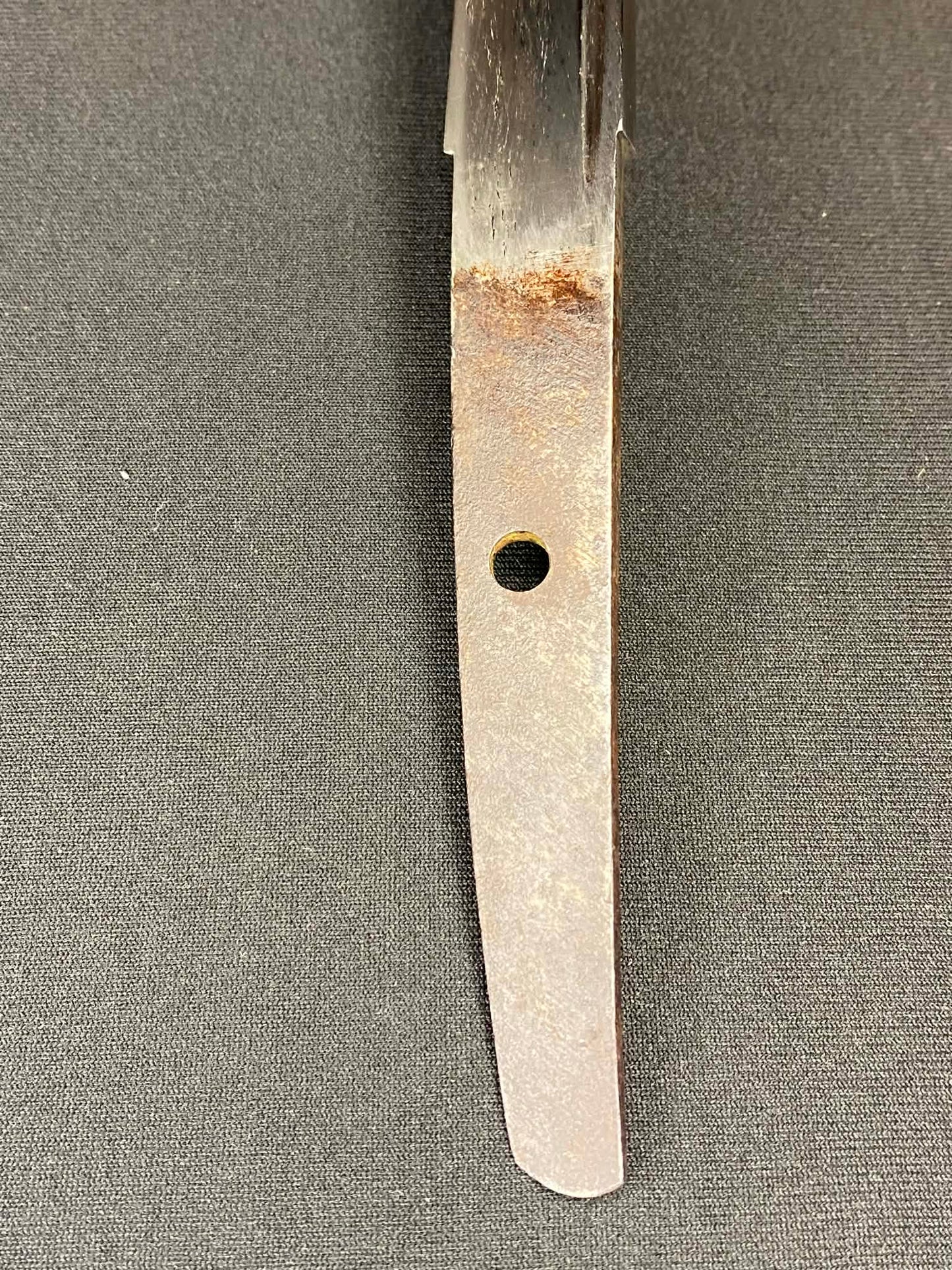 Antique Nihonto -  Kikuchi Yari Tanto in Hamidashi Koshirae - Late Muromachi Period