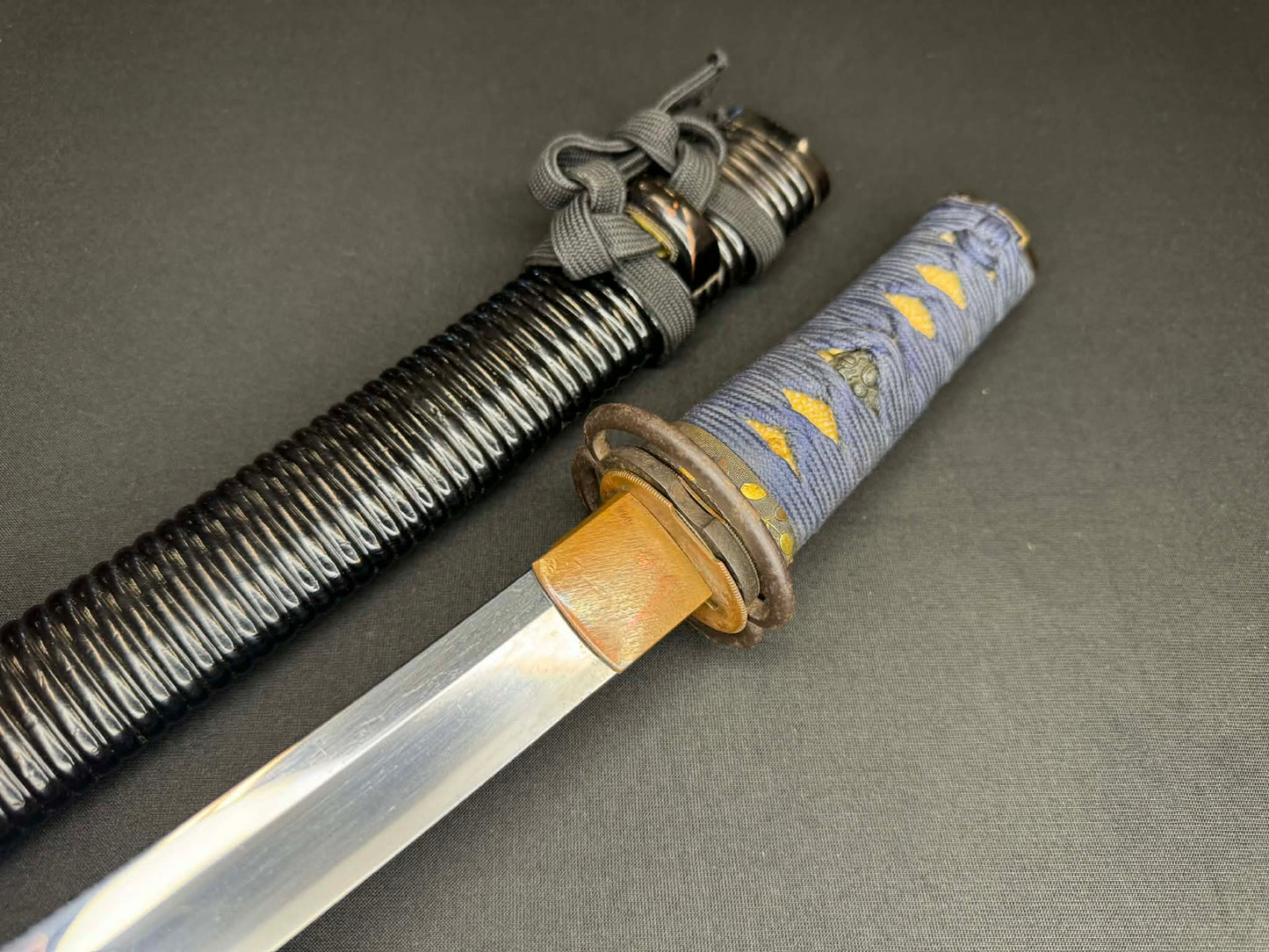 Antique Nihonto - Shobu Wakizashi in Koshirae