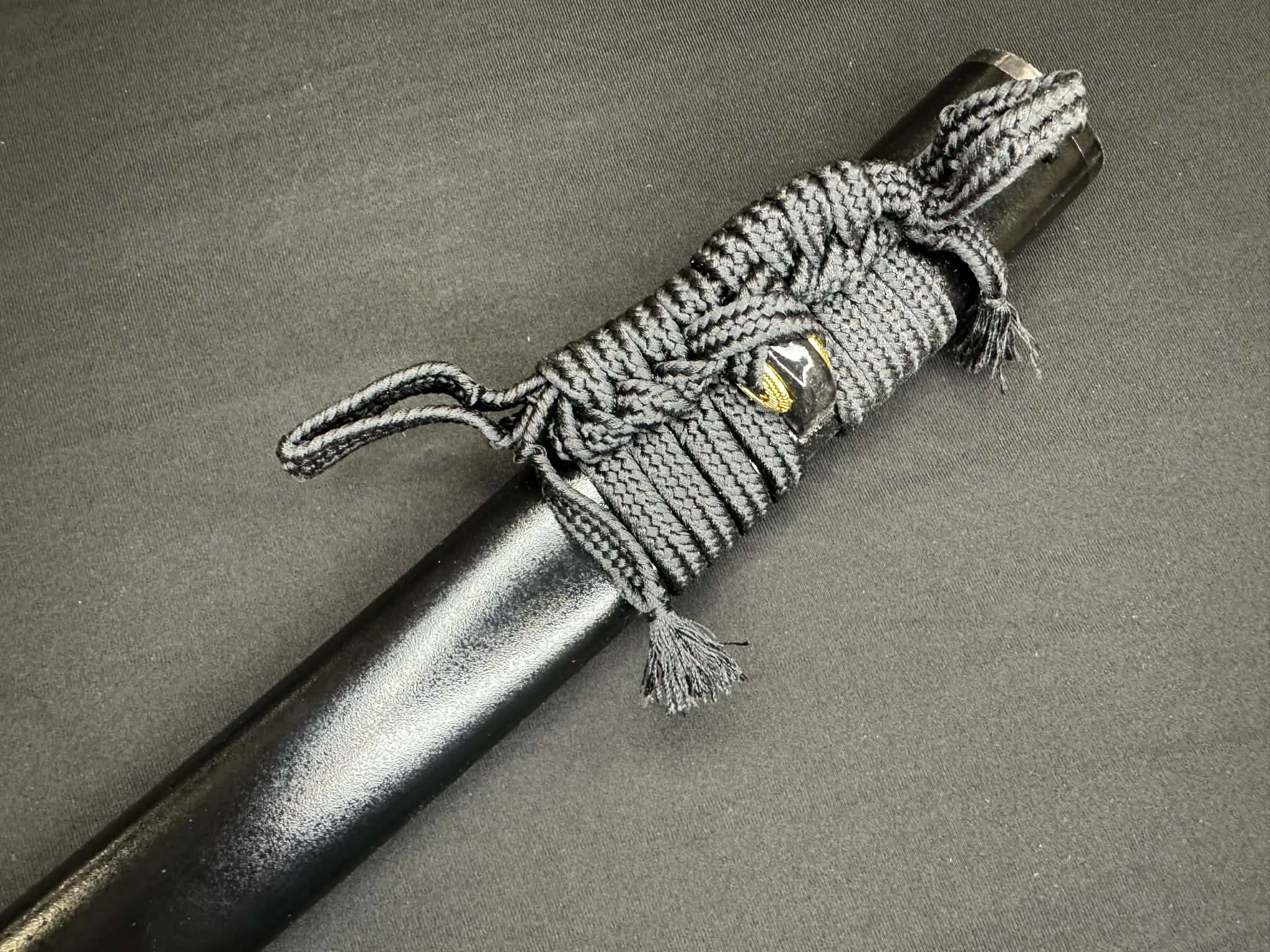 Moritaka Razor Prestige Katana - Midnight Spring - Clay-Tempered T10 Choji hamon, Hazuya Polish